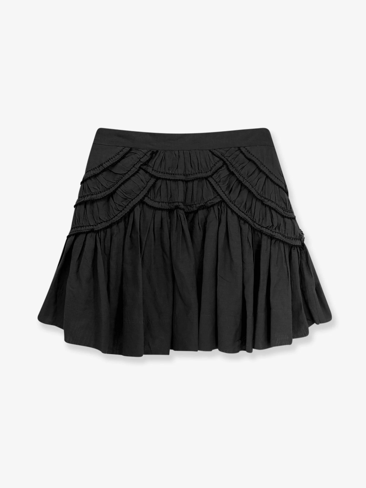 Marant Etoile Ceola Cotton Blend Miniskirt - Image 2