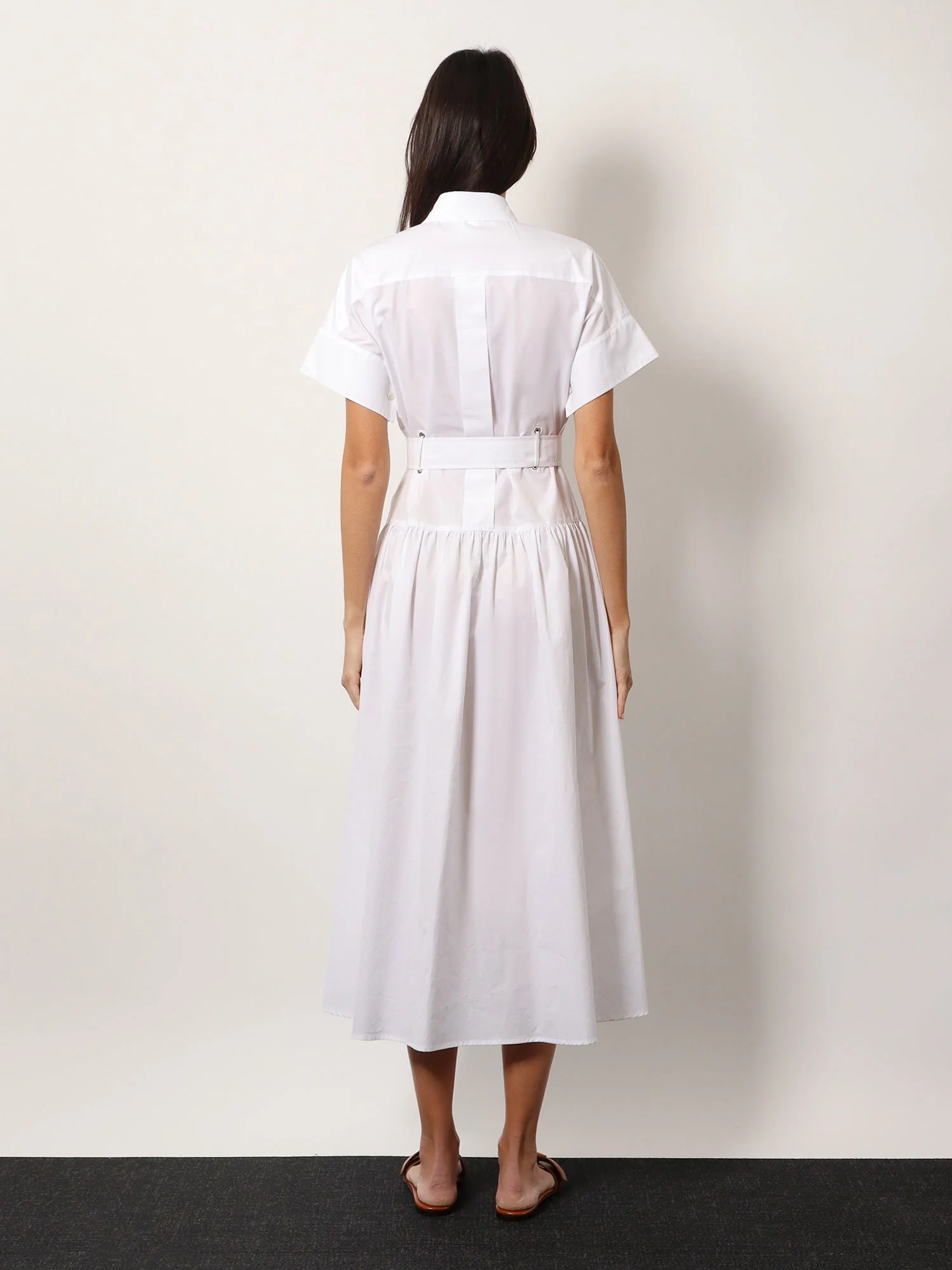 Max Mara Agoraio Cotton Chemisier Dress - Image 5
