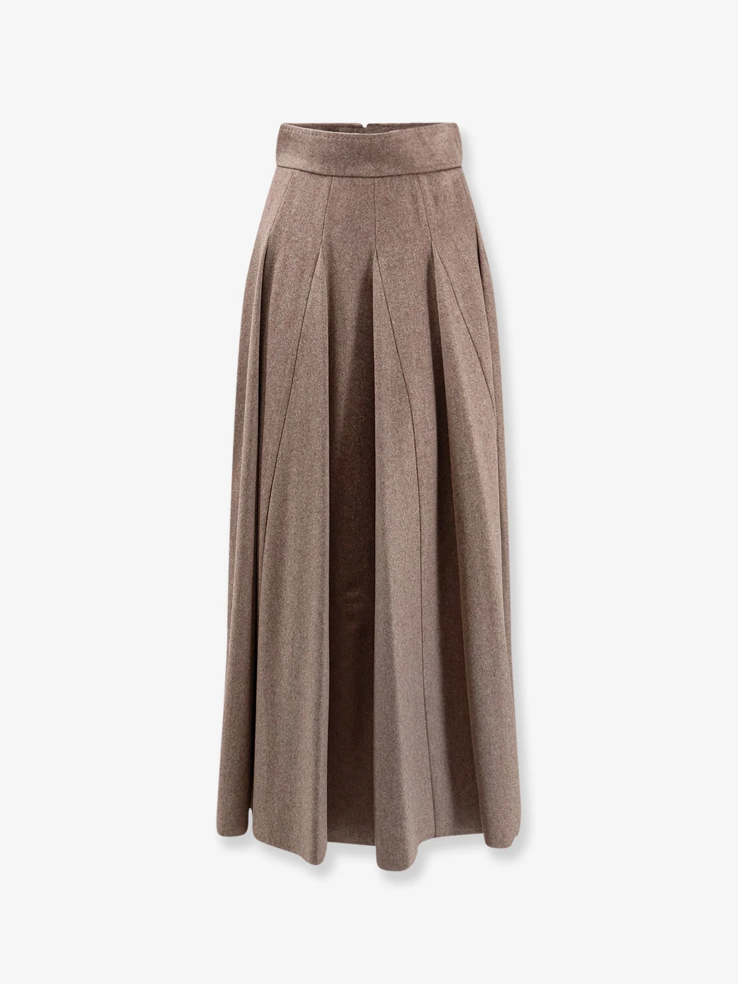Max Mara Bellico Virgin Wool Long Skirt