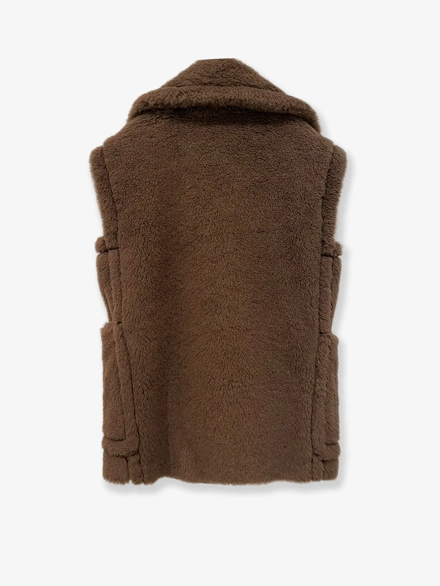 Max Mara Bormida Alpaca And Wool Sleeveless Coat - Image 2