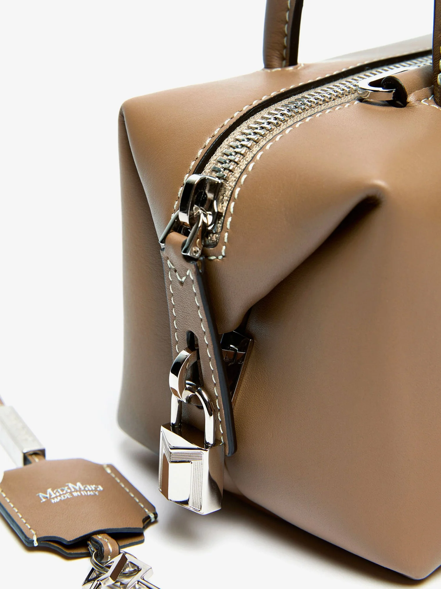 Max Mara Holldalls Leather Shoulder Bag - Image 8