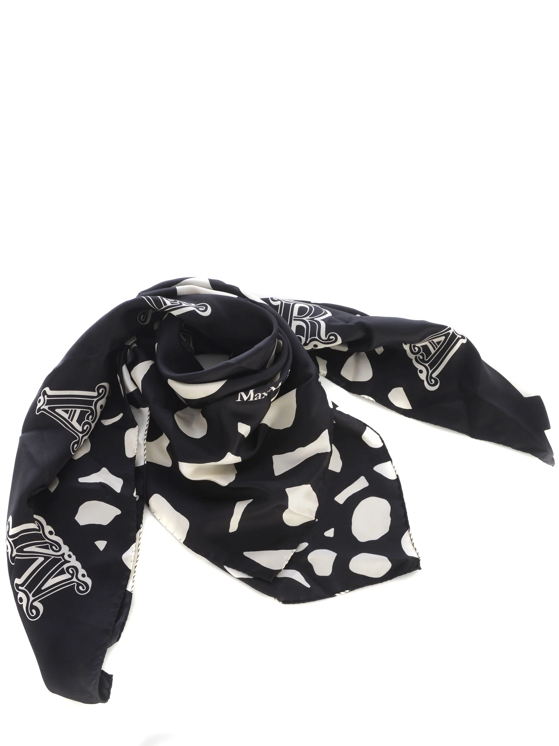 Max Mara Logo Printed Scarf 90 - Image 3