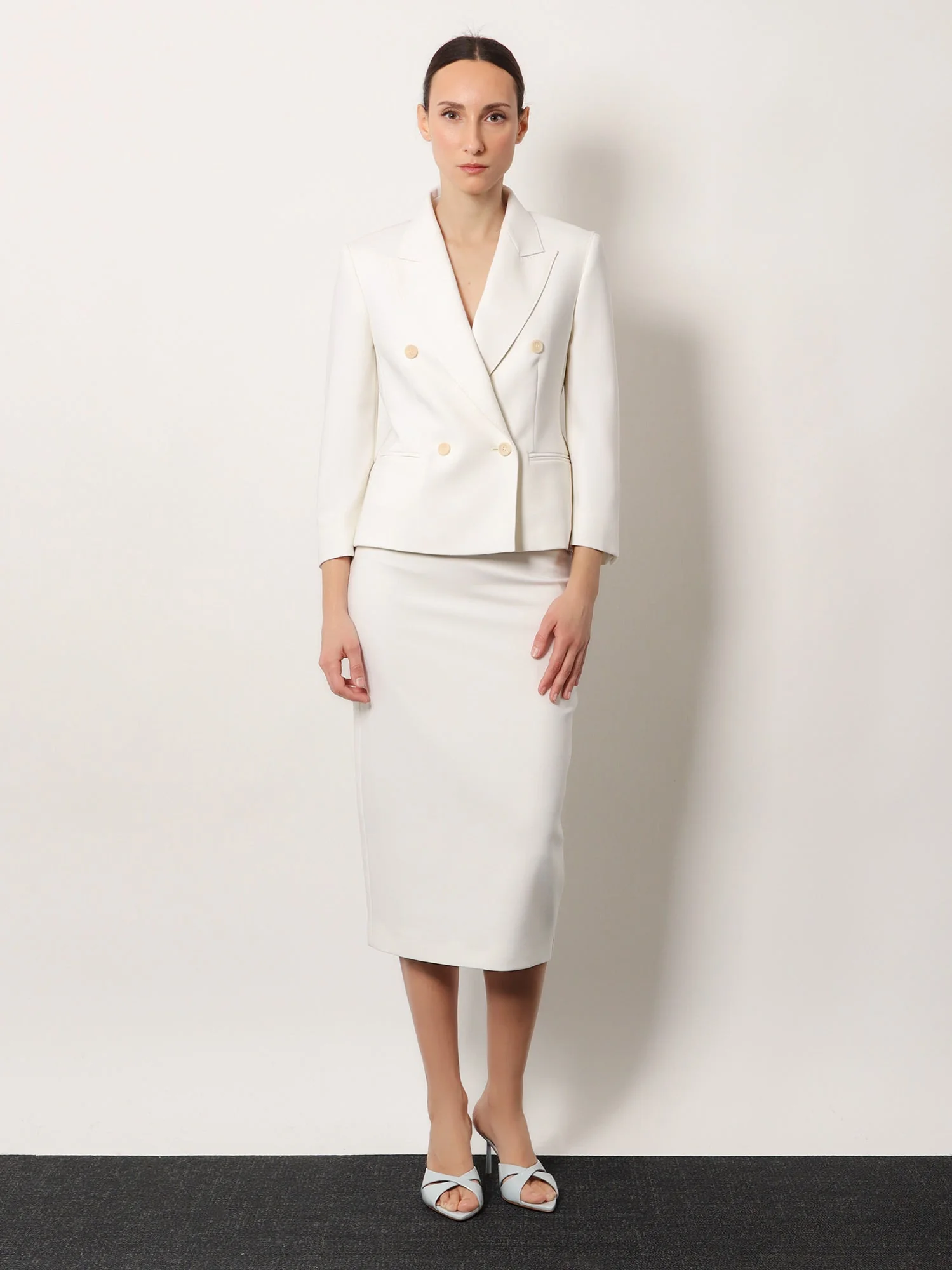 Max Mara Mxmdorico Stretch Virgin Wool Blazer - Image 2