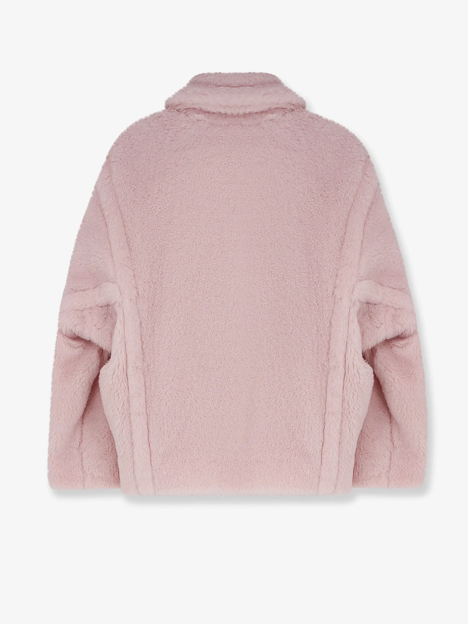Max Mara Mxmfuggito Alpaca, Virgin Wool And Silk Jacket - Image 5