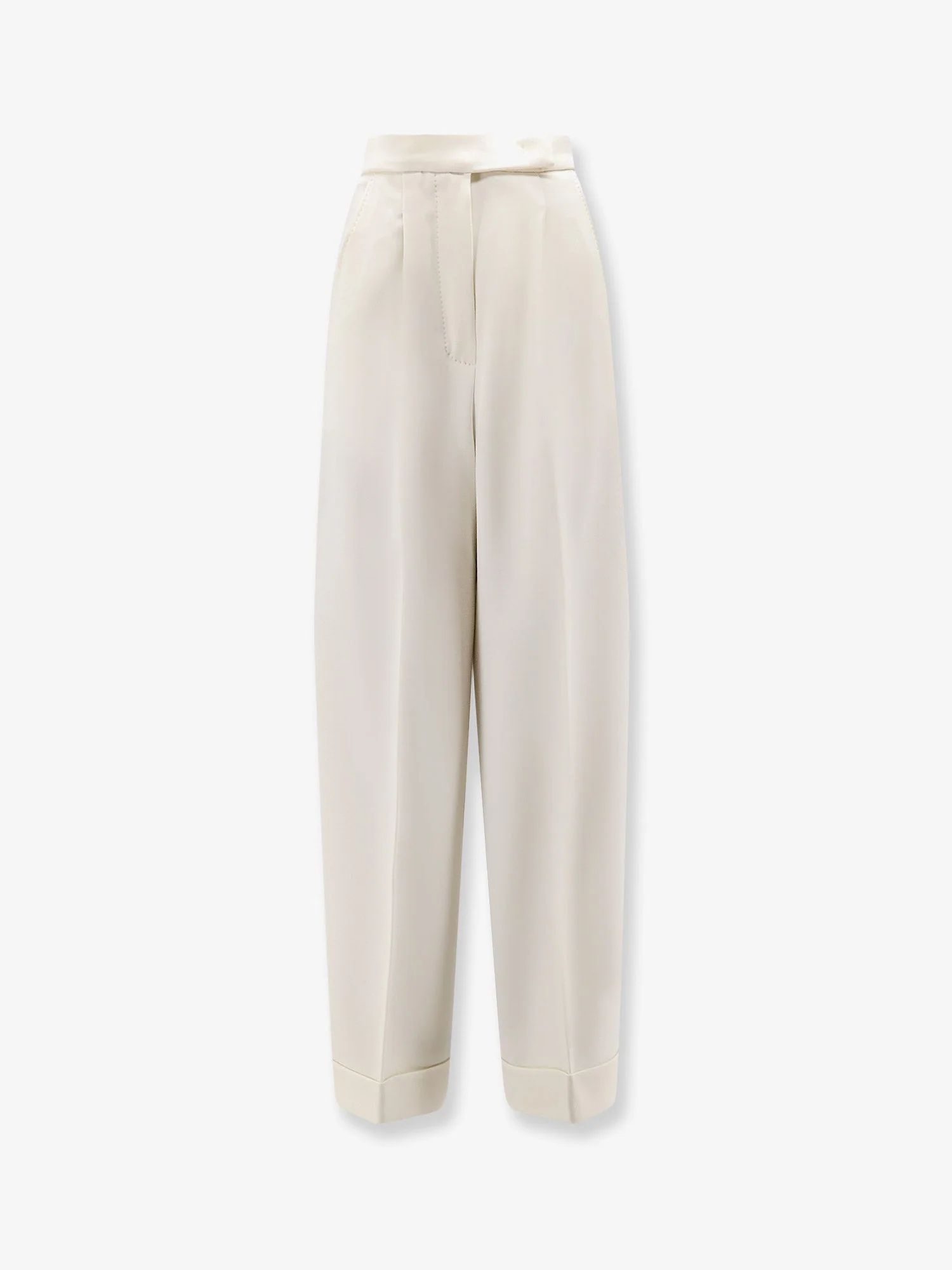 Max Mara Mxmrugiada Virgin Wool Trousers - Image 4