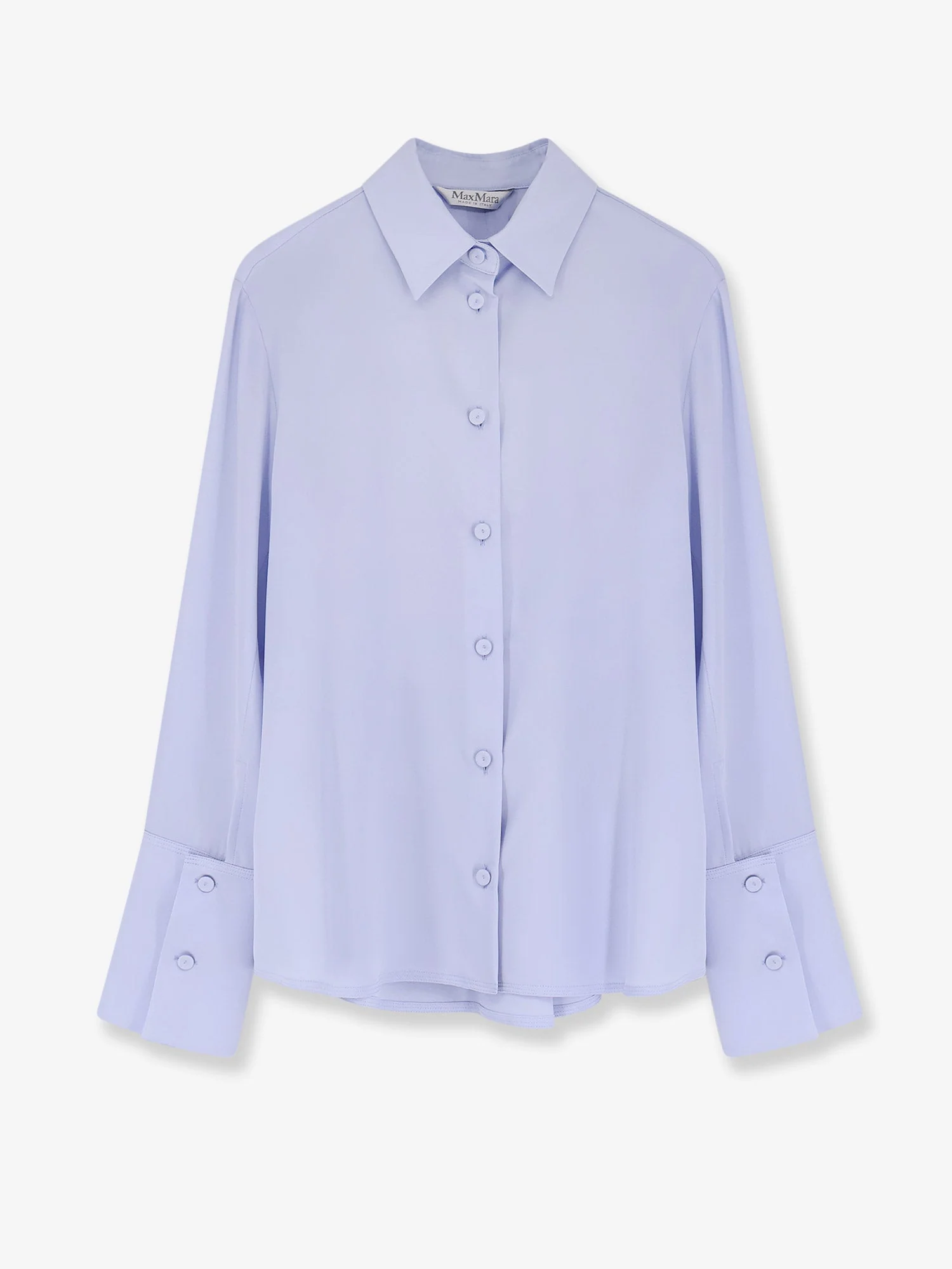 Max Mara Mxpvoliera Stretch Silk Shirt - Image 4