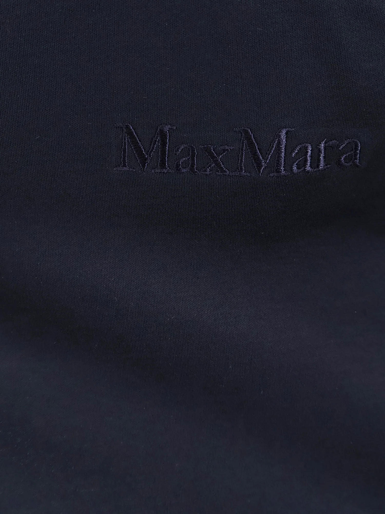 Max Mara Nerina Cotton T-Shirt With Max Mara Embroidery - Image 3