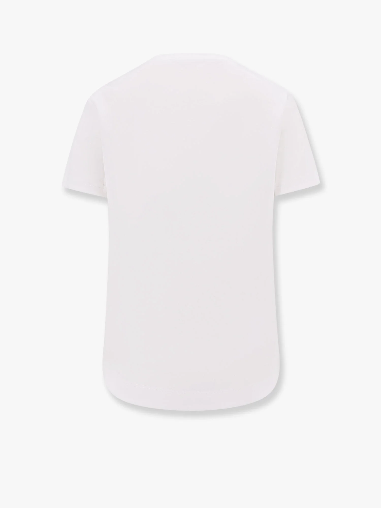 Max Mara Nerina Cotton T-Shirt With Max Mara Embroidery - Image 5