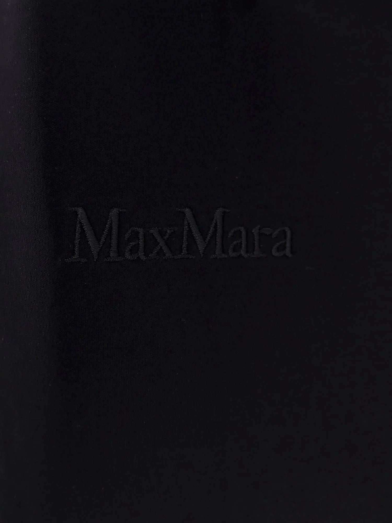 Max Mara Nerina Cotton T-Shirt With Max Mara Embroidery - Image 9