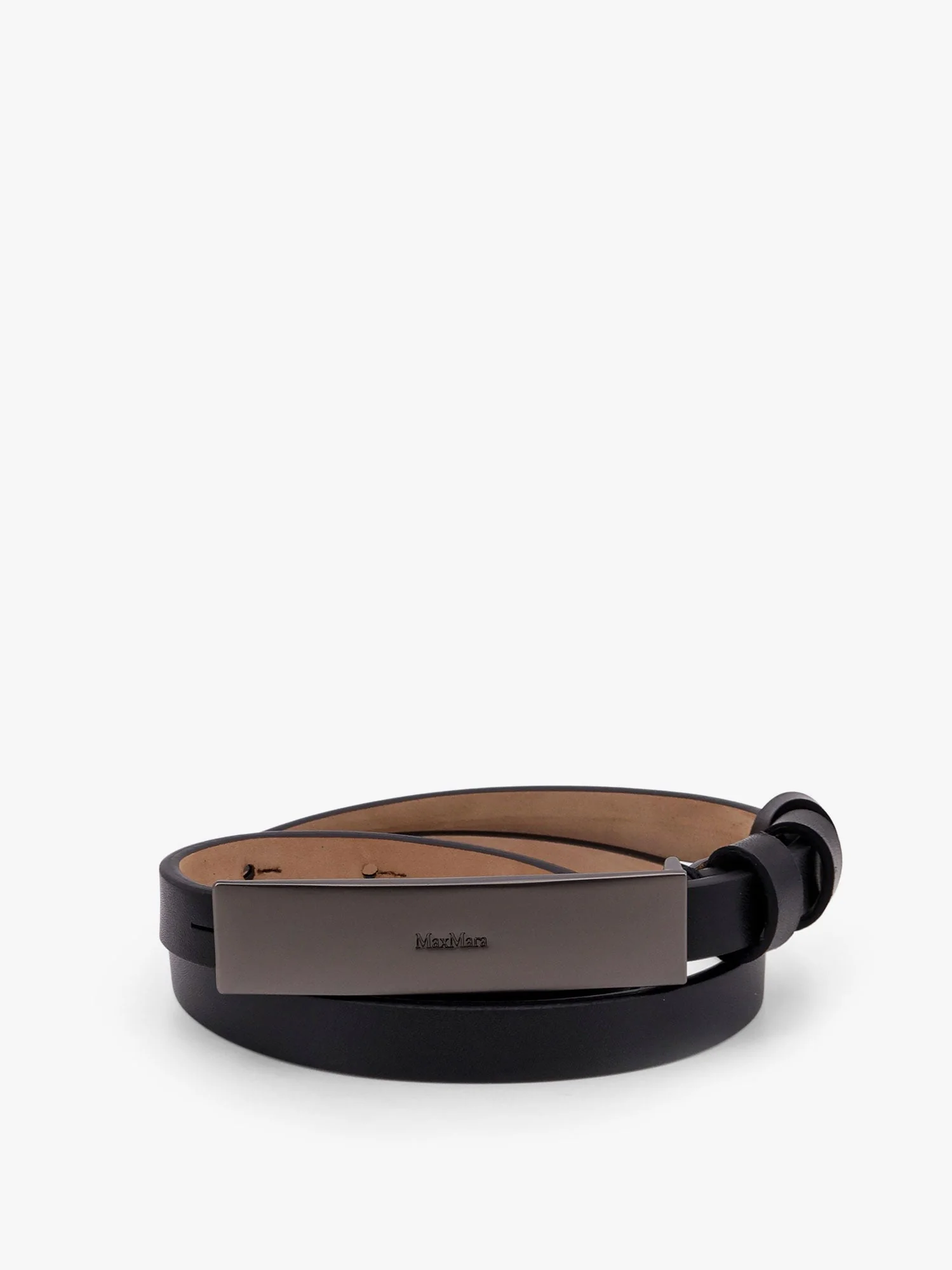 Max Mara New Plate 15 Max Mara Sfilata Leather Belt - Image 3