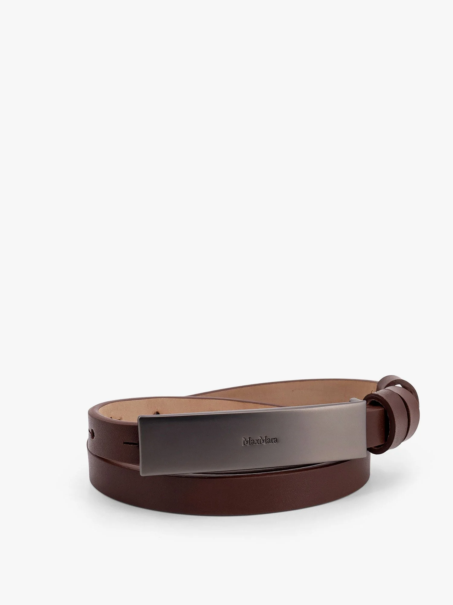 Max Mara New Plate 15 Max Mara Sfilata Leather Belt - Image 7