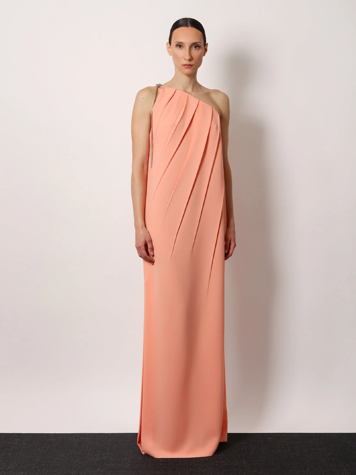 Max Mara Pontida Long Dress With Metal Detail - Image 2