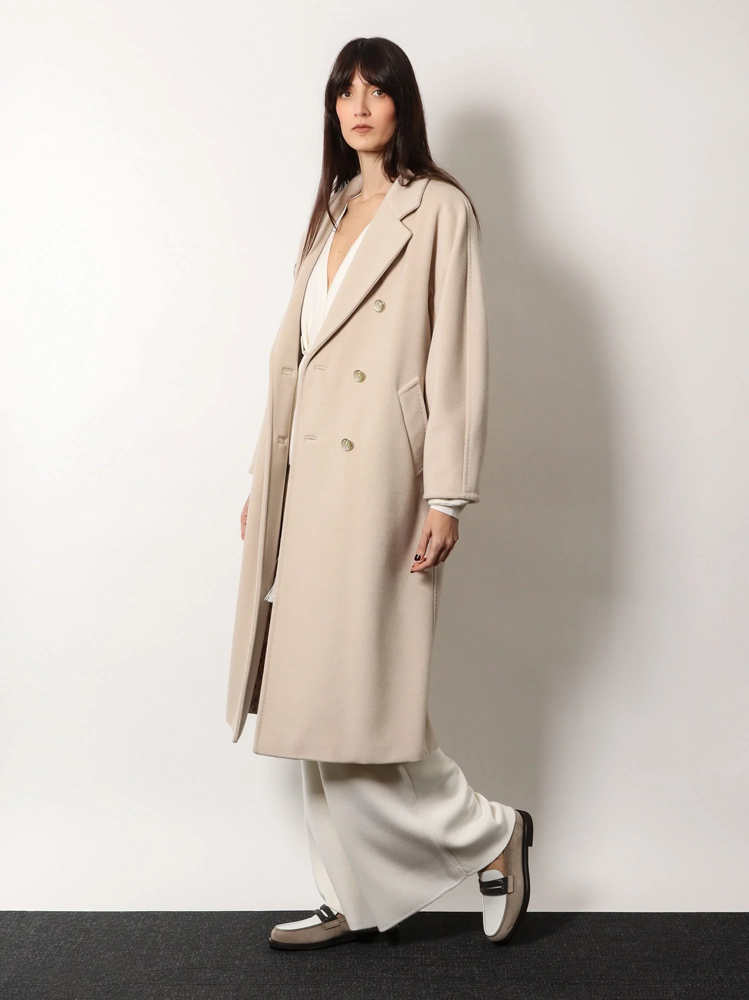 Max Mara Ticino Virgin Wool And Cashmere Coat Max Mara Special Edition - Image 2