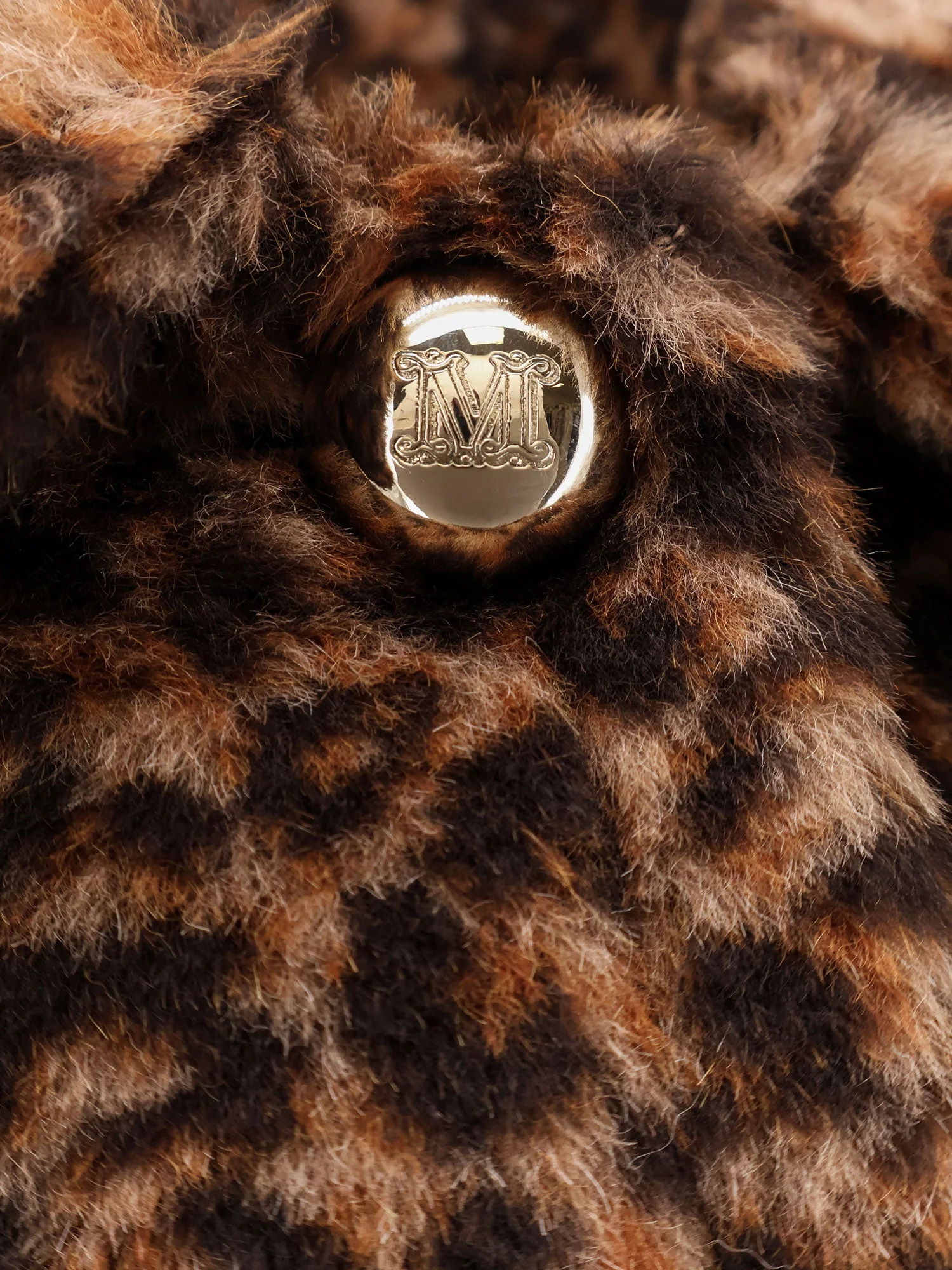 Max Mara Titty Alpaca And Wool Peacoat - Image 3