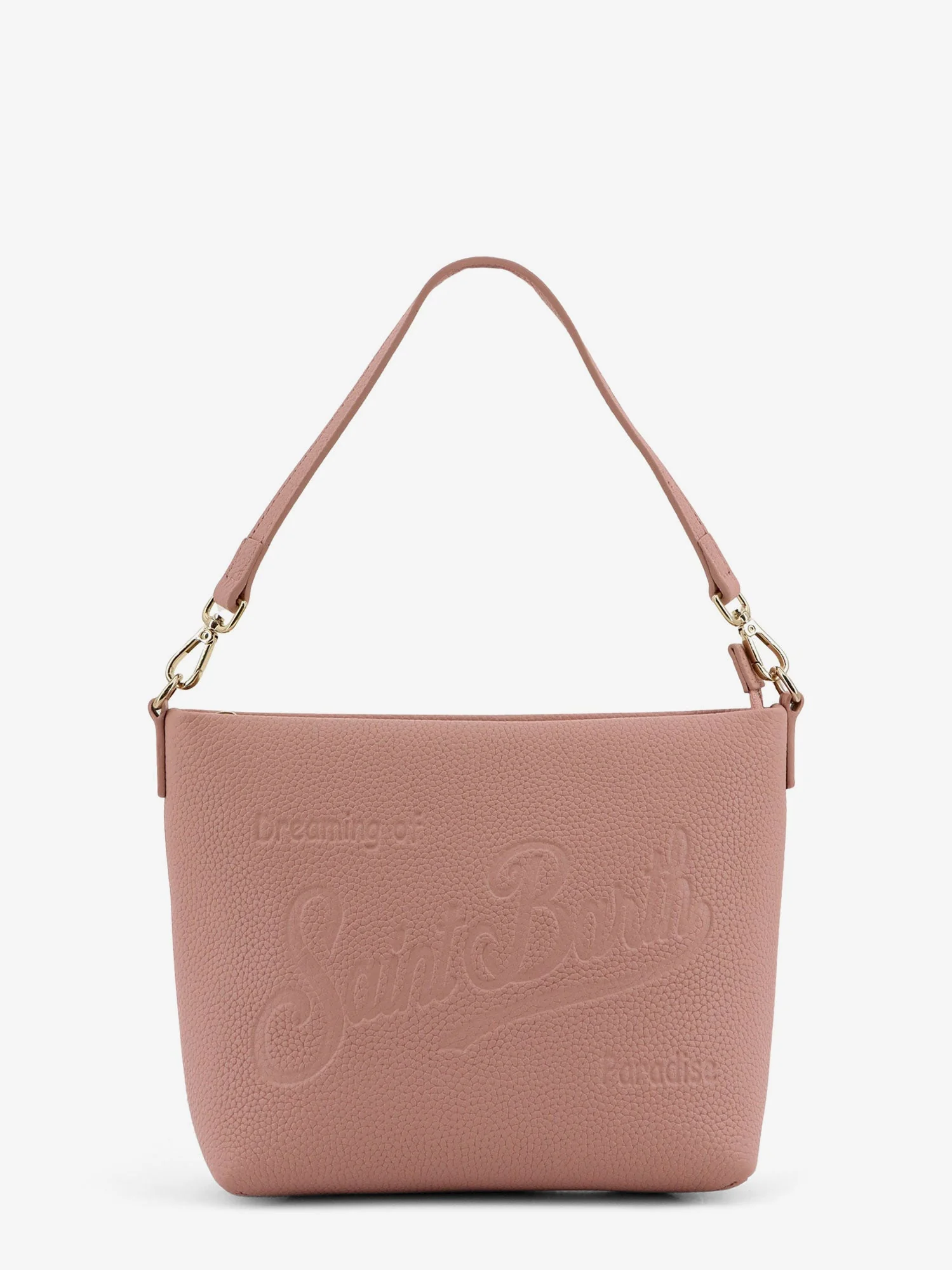 Mc2 Saint Barth Aline Leather Shoulder Bag