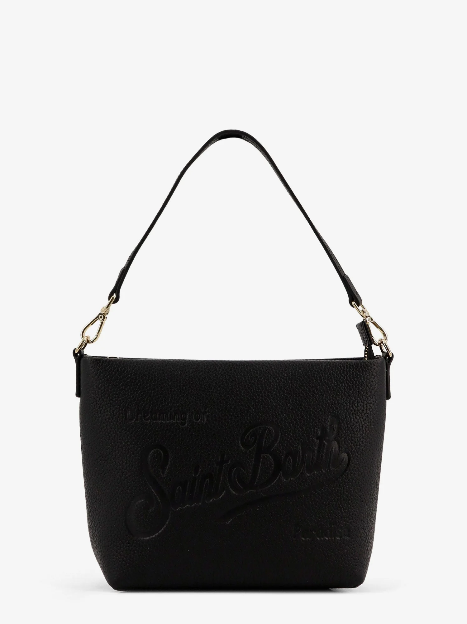 Mc2 Saint Barth Aline Leather Shoulder Bag - Image 5