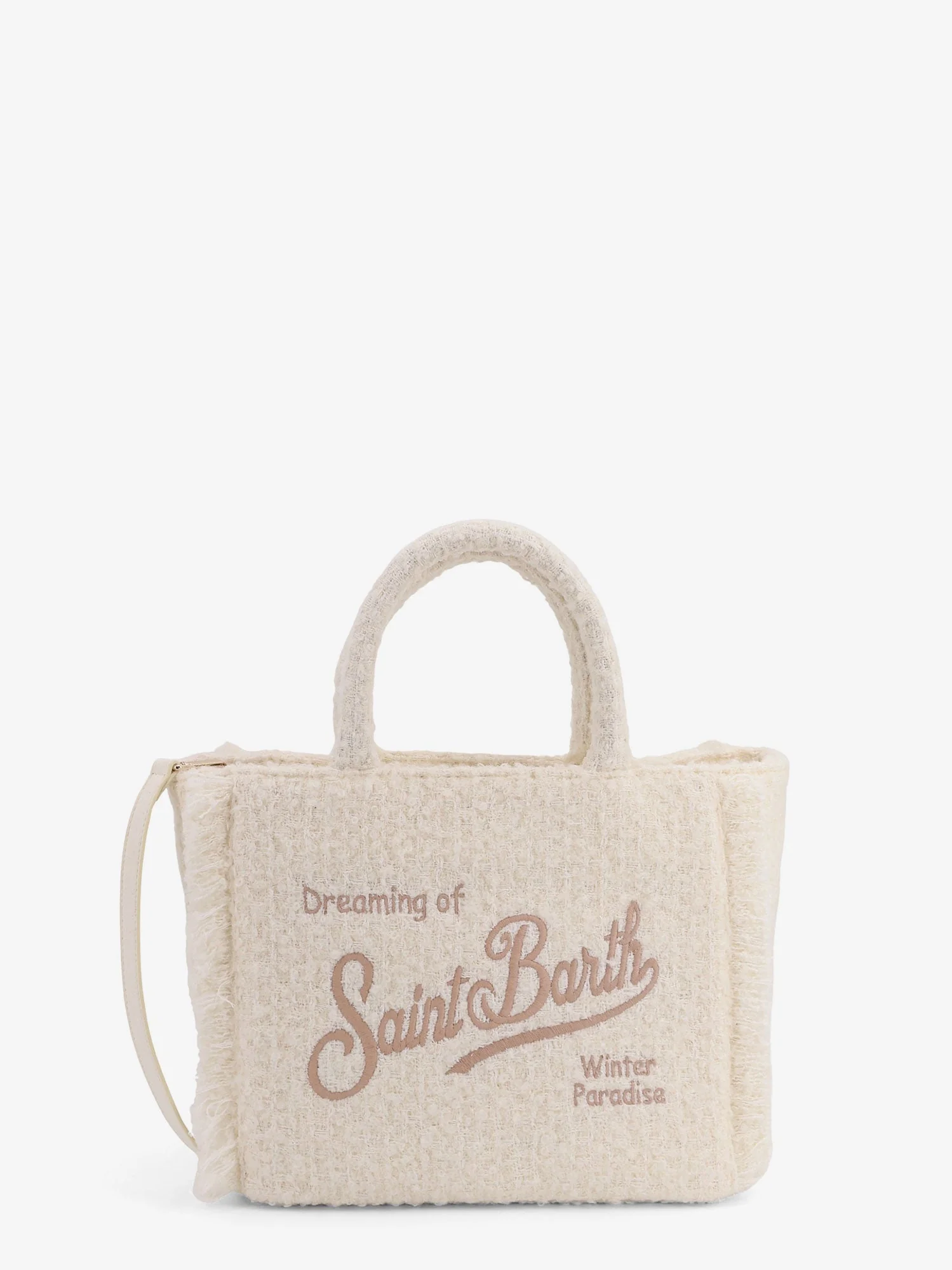 Mc2 Saint Barth Borsa A Tracolla Colette Tweed In Misto Lana - Image 11