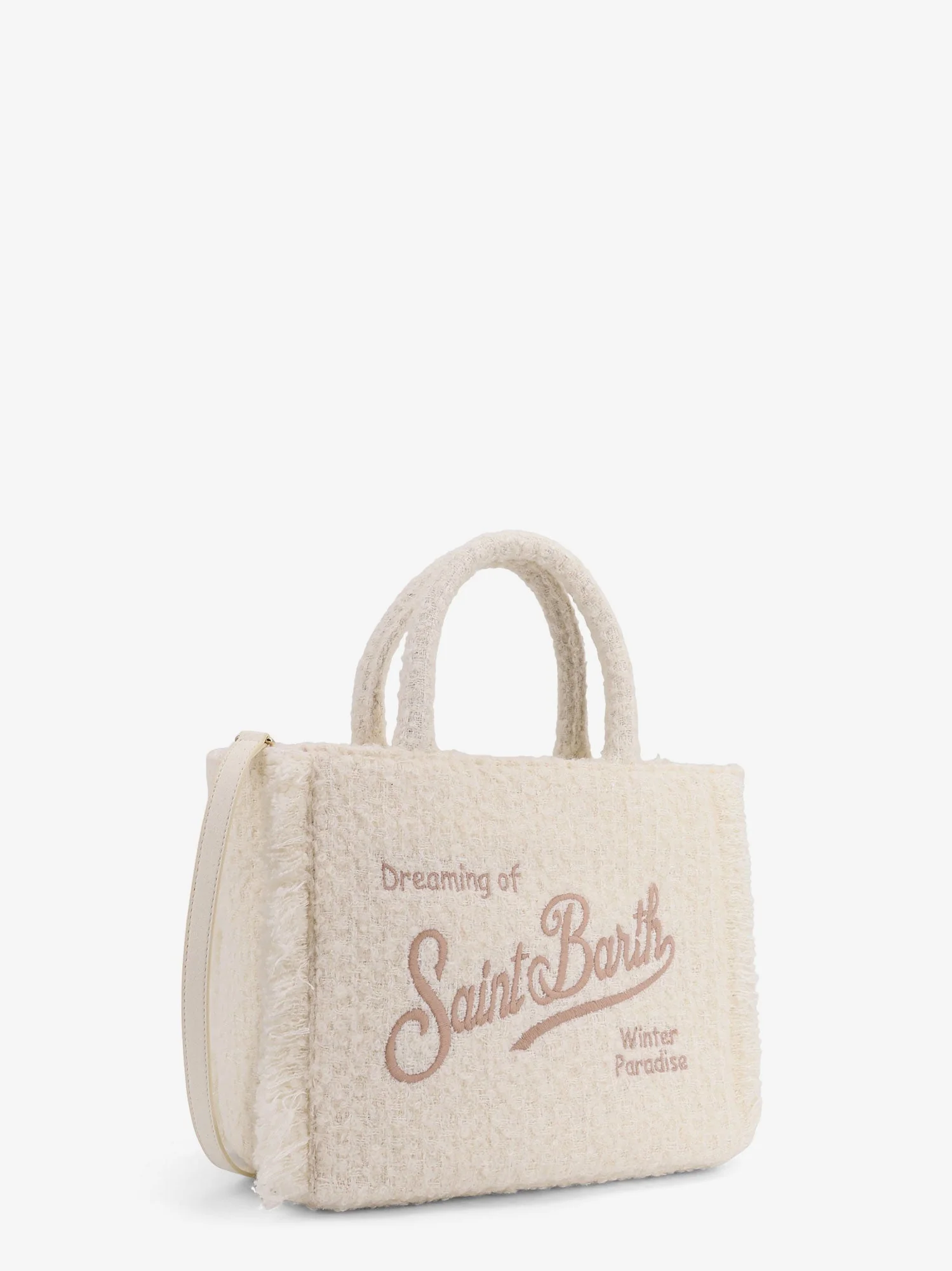 Mc2 Saint Barth Borsa A Tracolla Colette Tweed In Misto Lana - Image 13