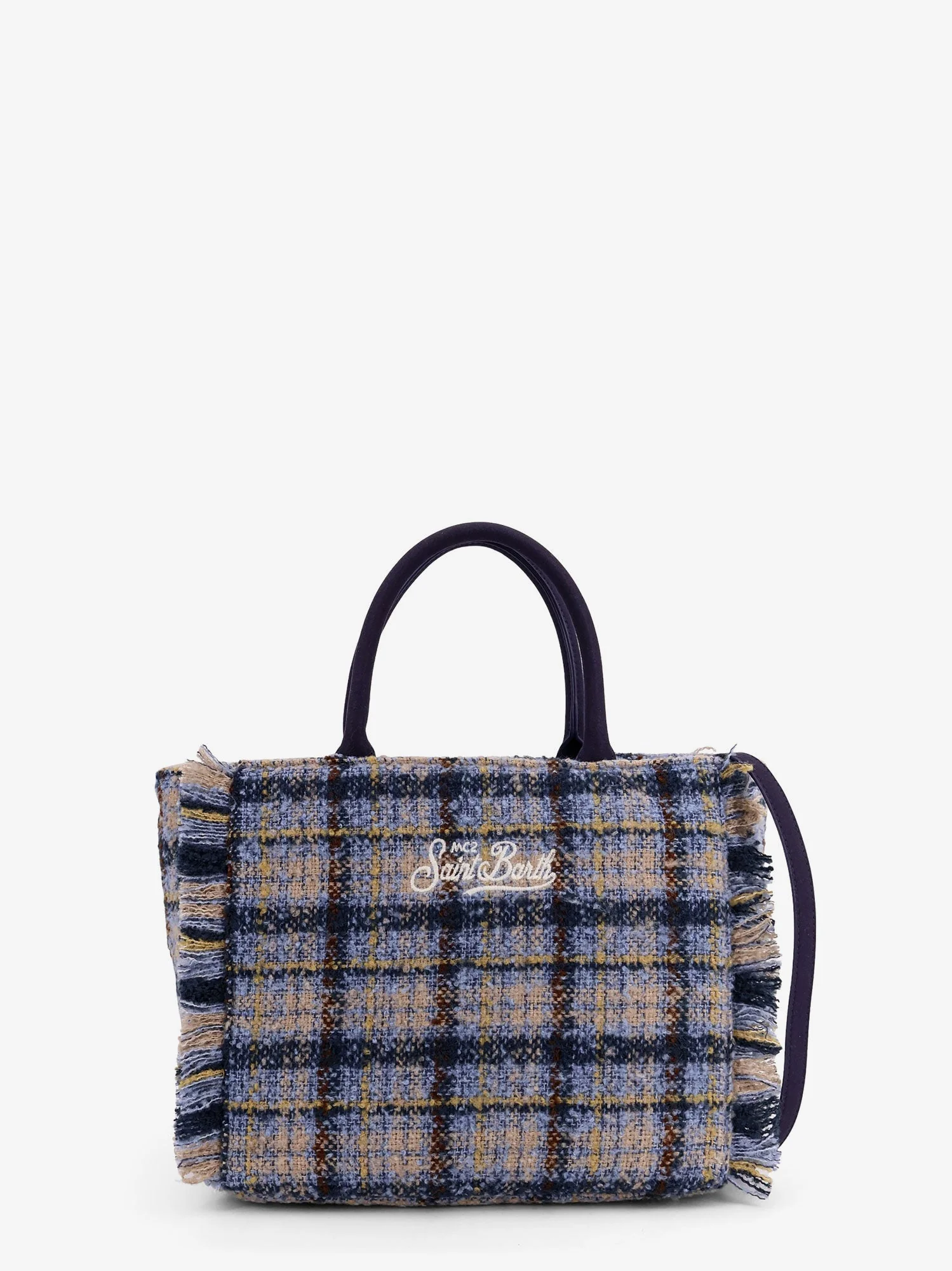 Mc2 Saint Barth Borsa A Tracolla Colette Tweed In Misto Lana - Image 17