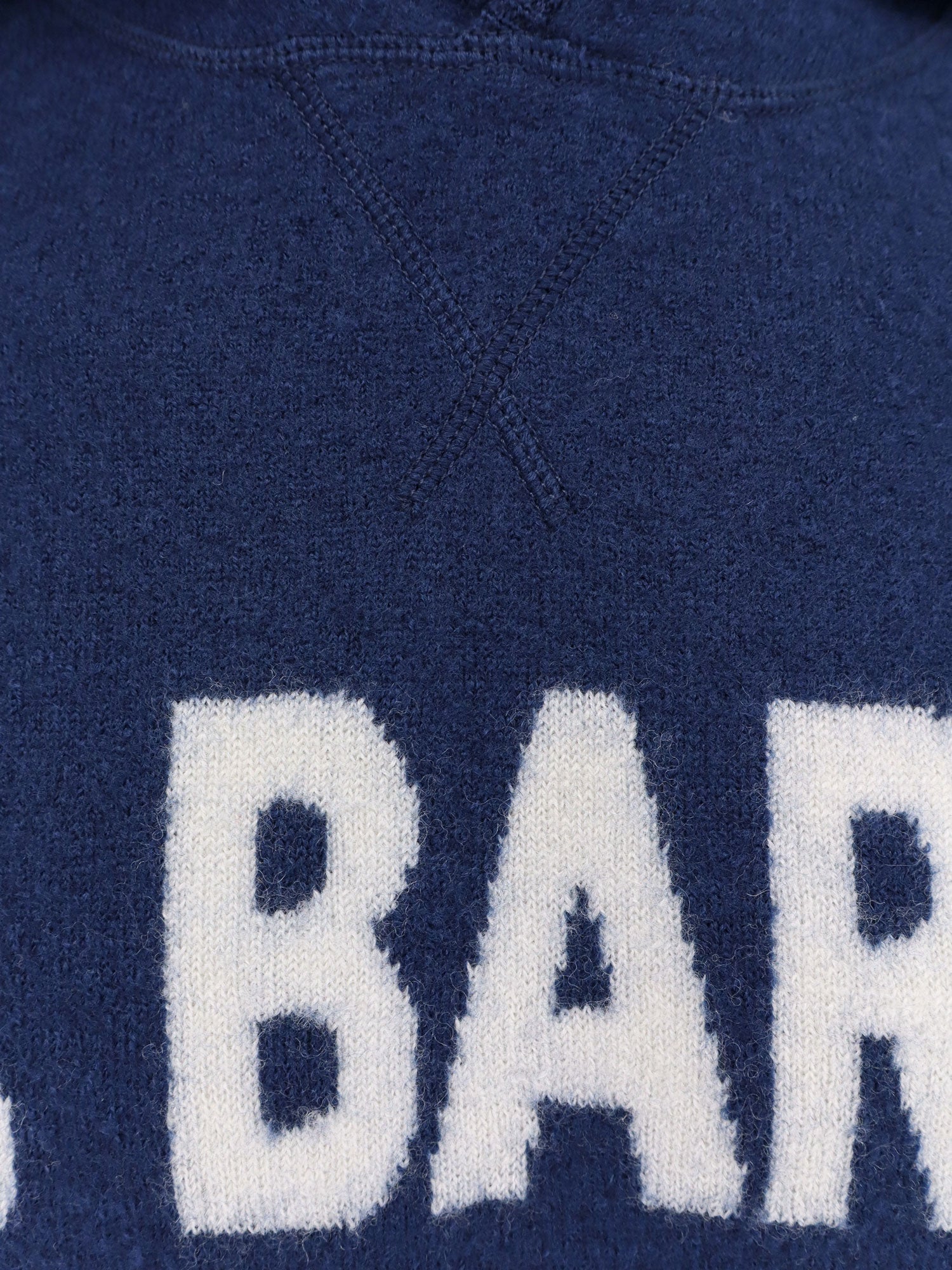 Mc2 Saint Barth Jack Wool Sweatshirt With Front Logo Inlay - Image 6