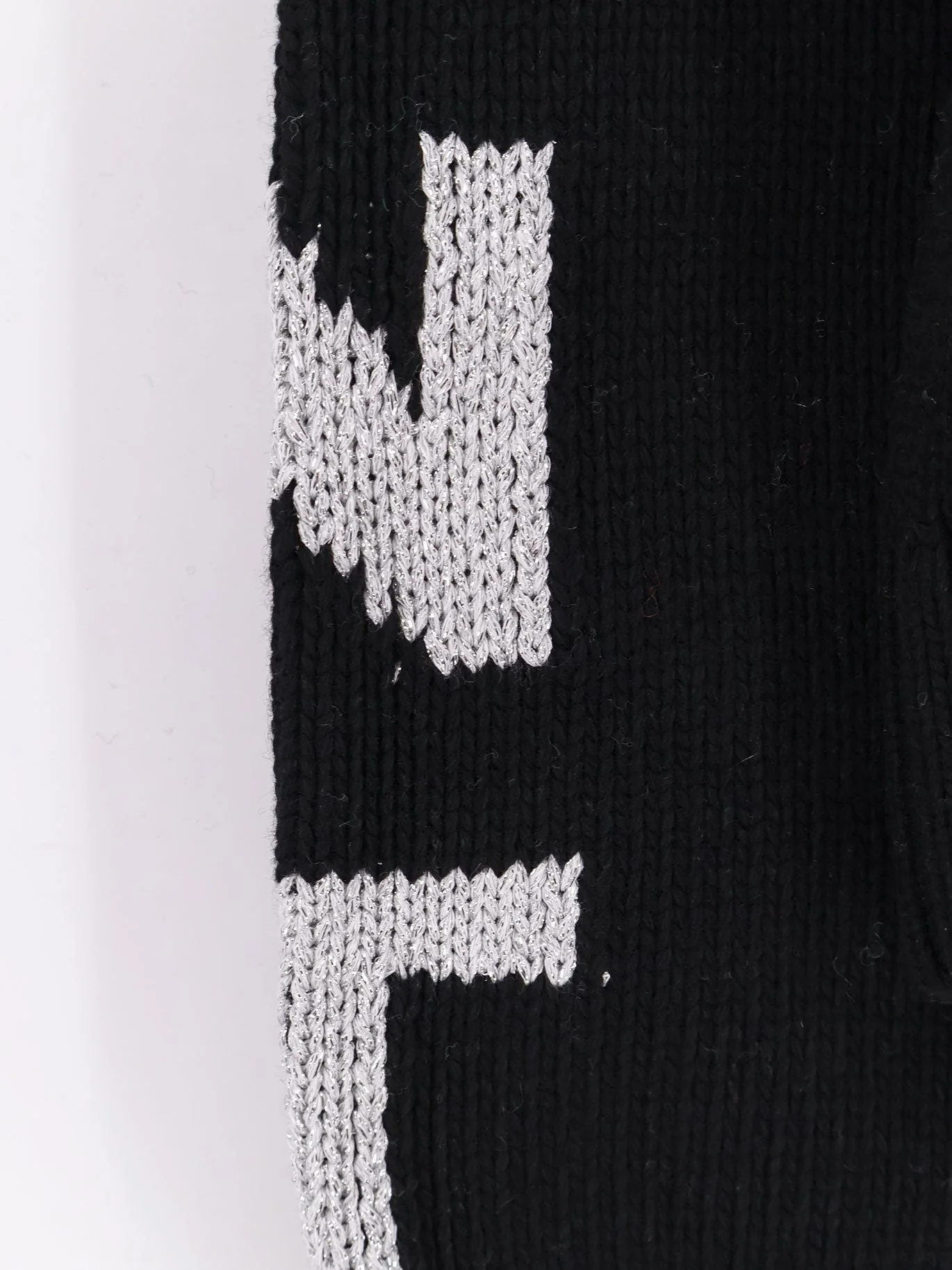 Mc2 Saint Barth Malmo Wool Blend Cable Knit Sweater - Image 3