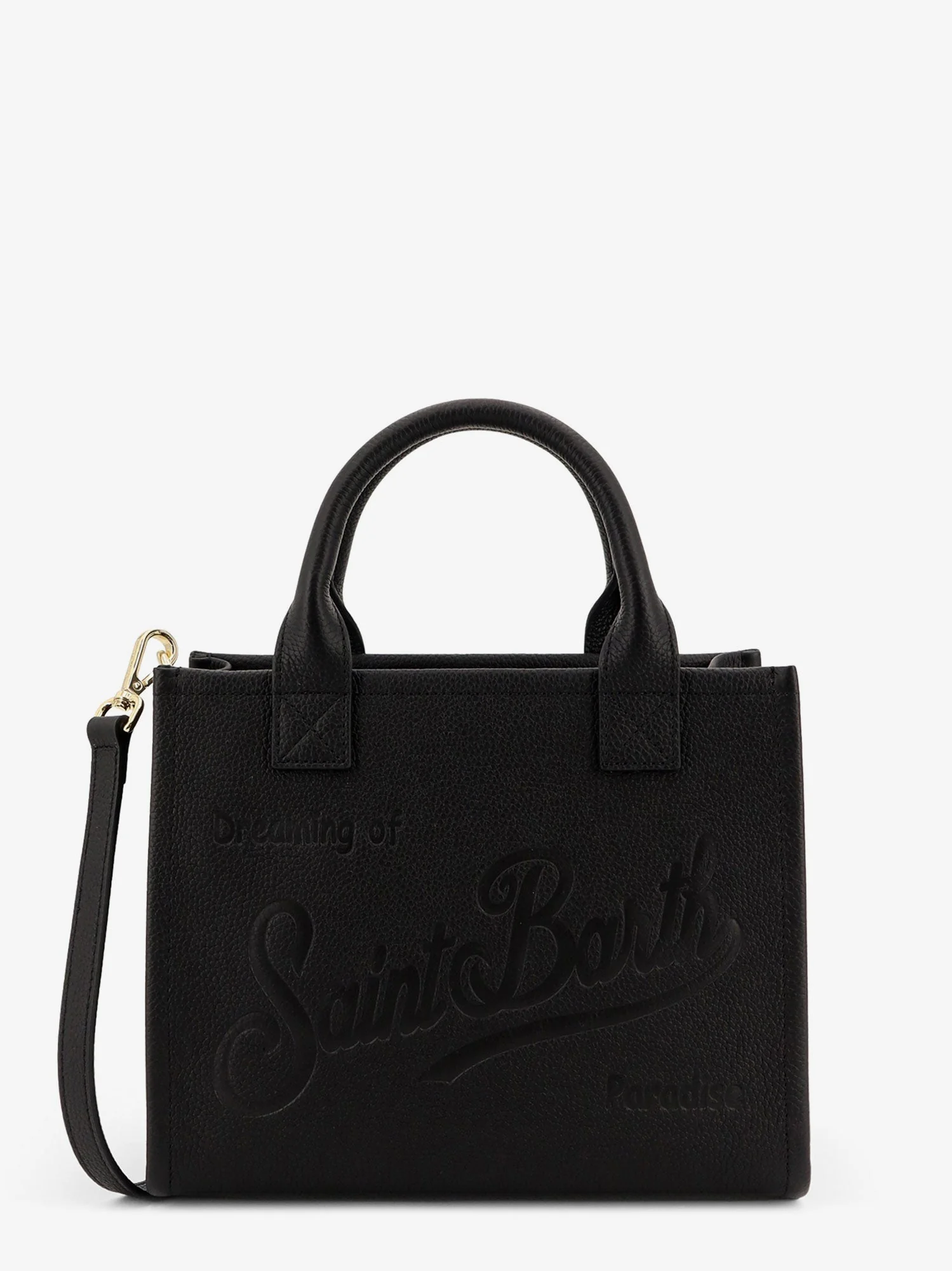 Mc2 Saint Barth Vanity Bag Midi Leather Shoulder Bag
