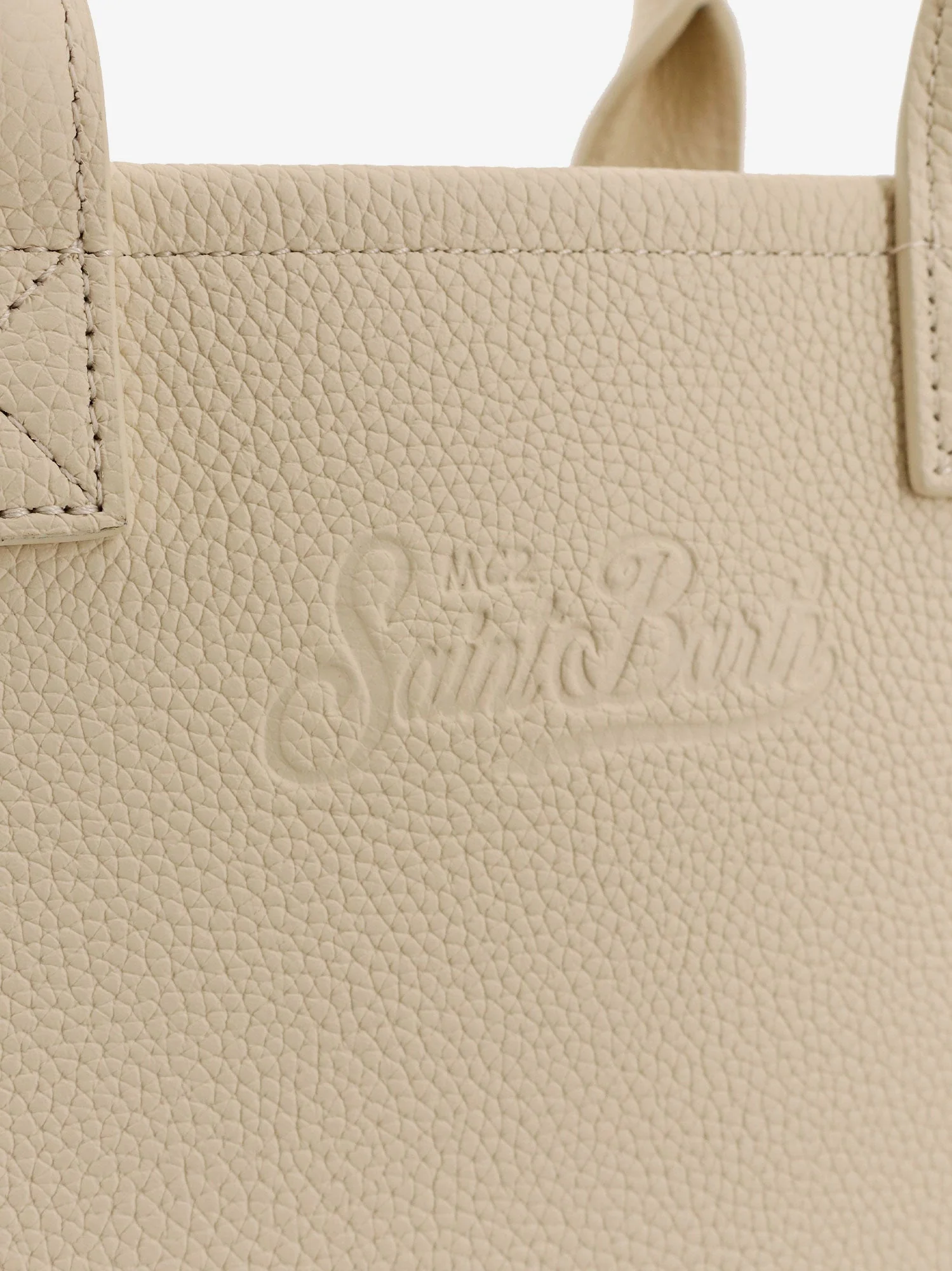 Mc2 Saint Barth Vanity Bag Midi Leather Shoulder Bag - Image 10