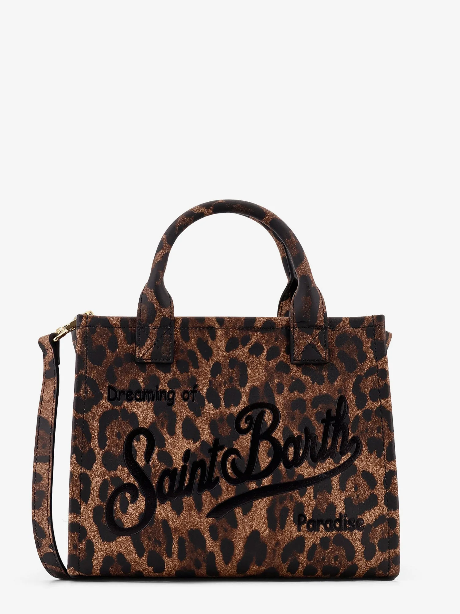 Mc2 Saint Barth Vanity Bag Midi Leather Shoulder Bag - Image 11