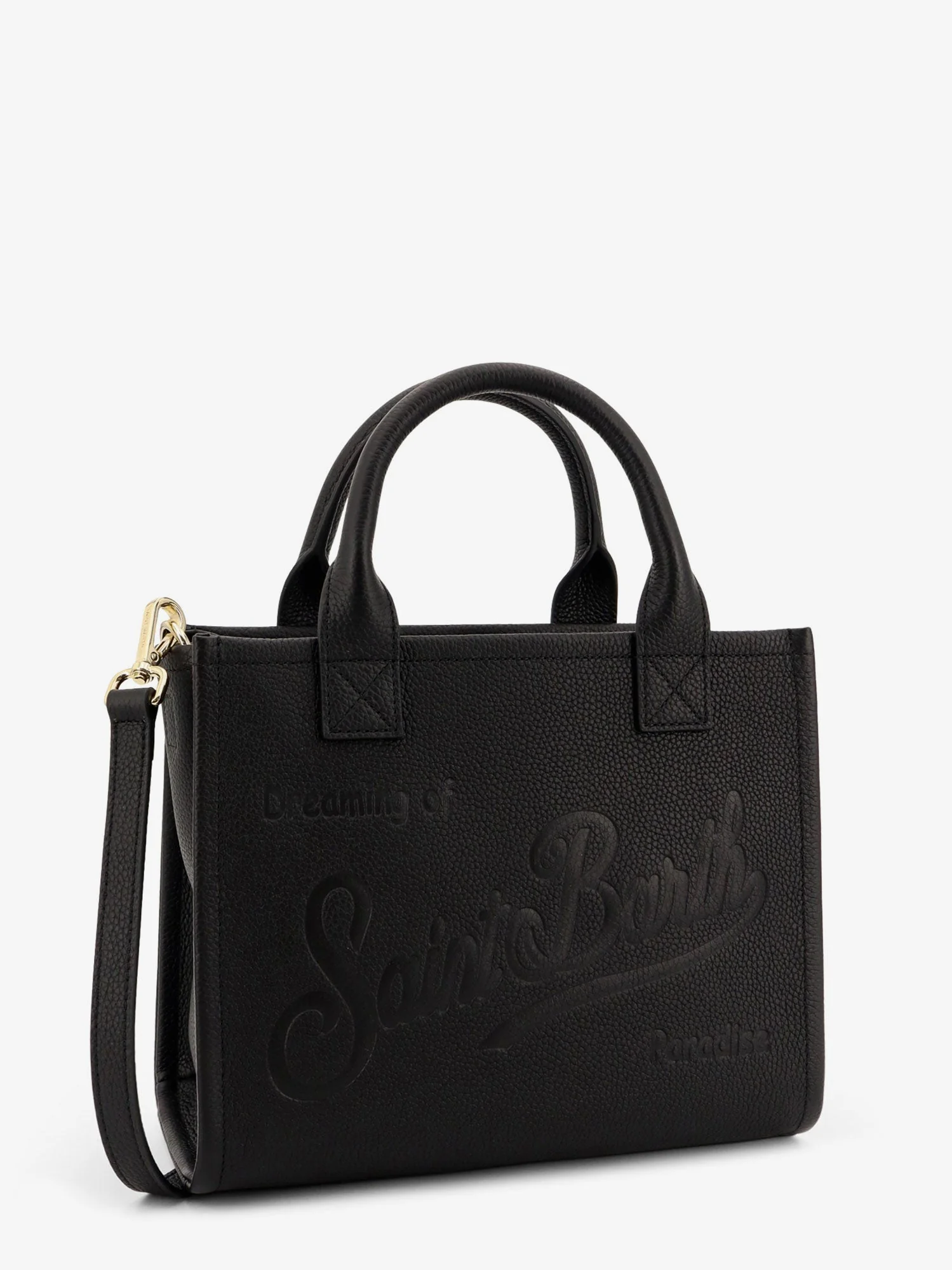 Mc2 Saint Barth Vanity Bag Midi Leather Shoulder Bag - Image 3