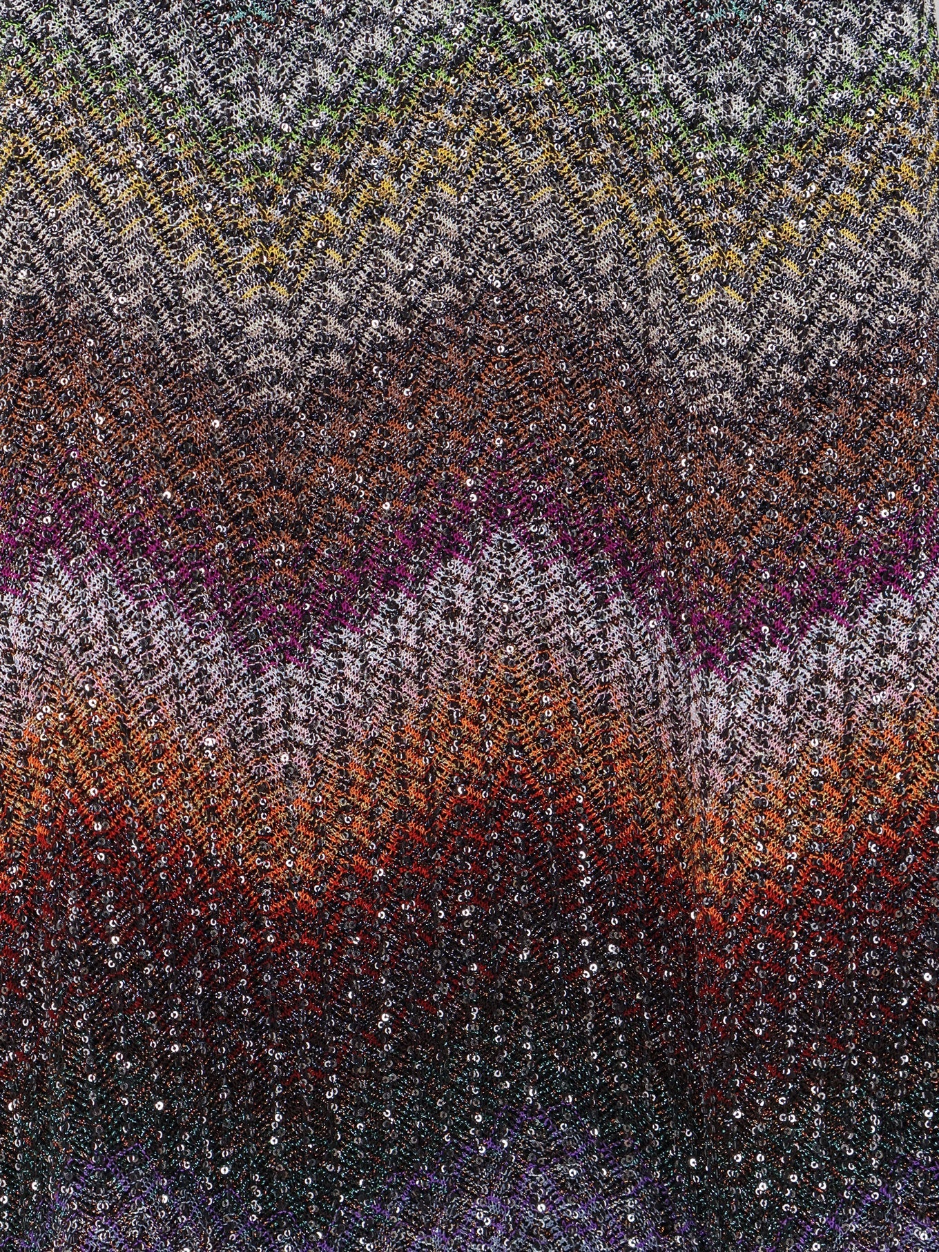Missoni Short Knitted Dress With All-Over Sequins - Image 3