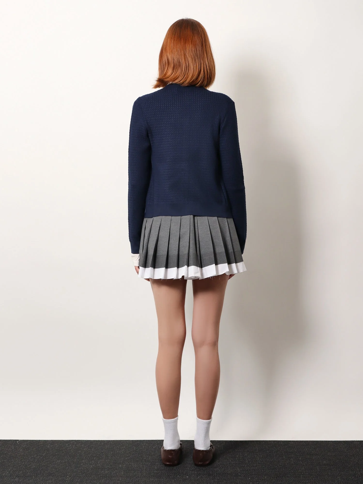 Miu Miu Cable-Knit Cachemire Blend Cardigan - Image 3