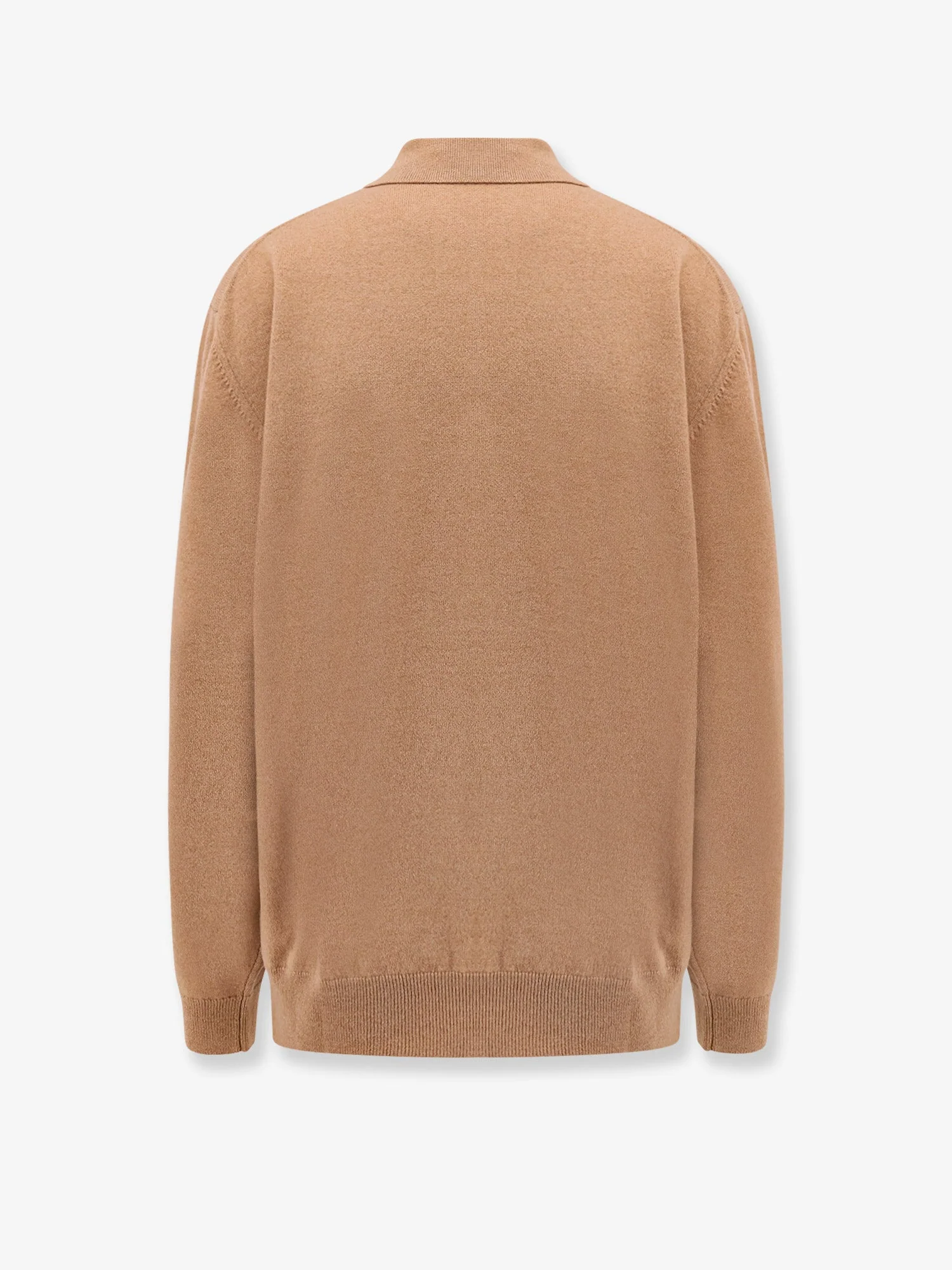 Miu Miu Cashmere Polo Shirt With Miu Miu Embroidery - Image 2