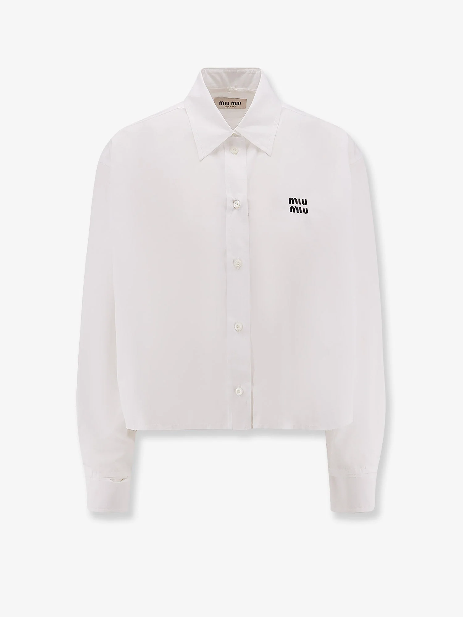 Miu Miu Cotton Poplin Shirt - Image 4