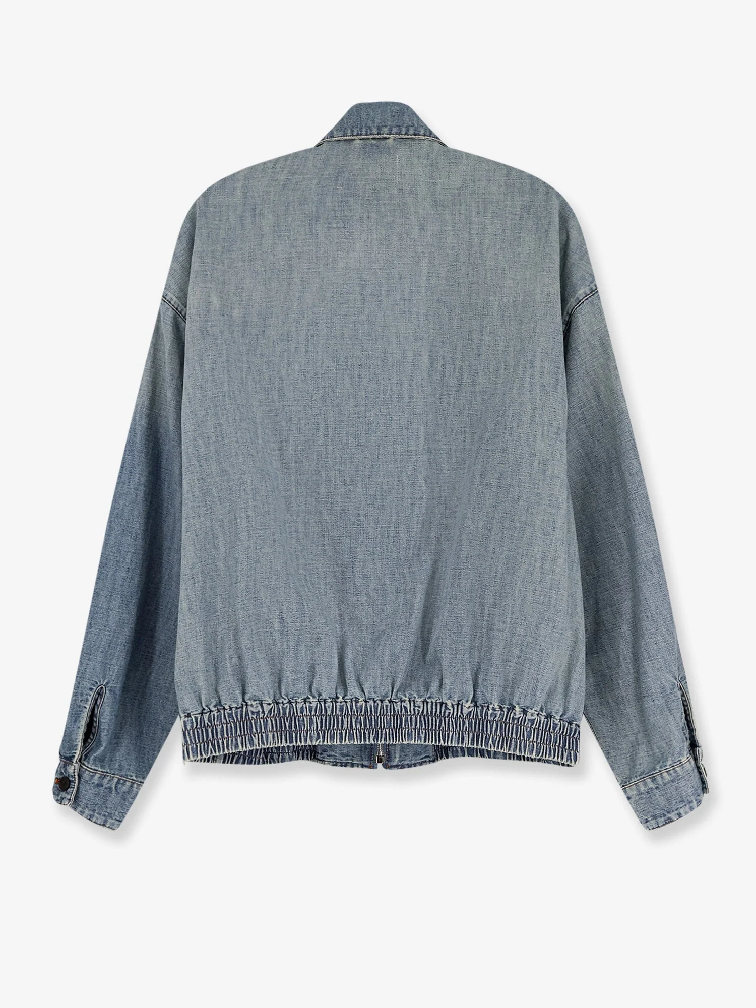 Miu Miu Denim Jacket With Miu Miu Embroidery - Image 4