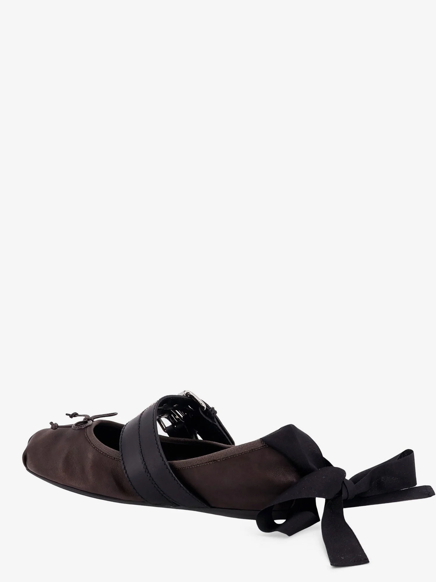 Miu Miu Leather Ballerinas - Image 8