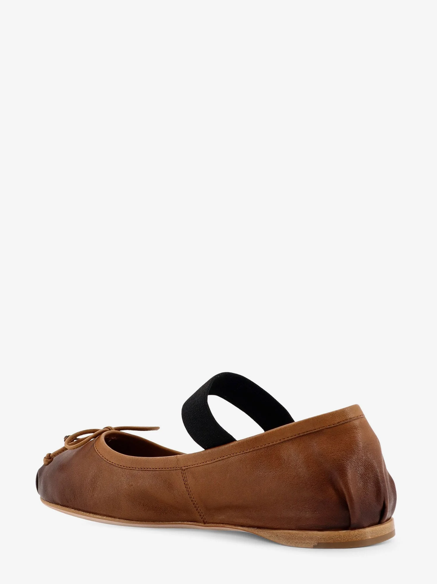 Miu Miu Leather Ballerinas - Image 4