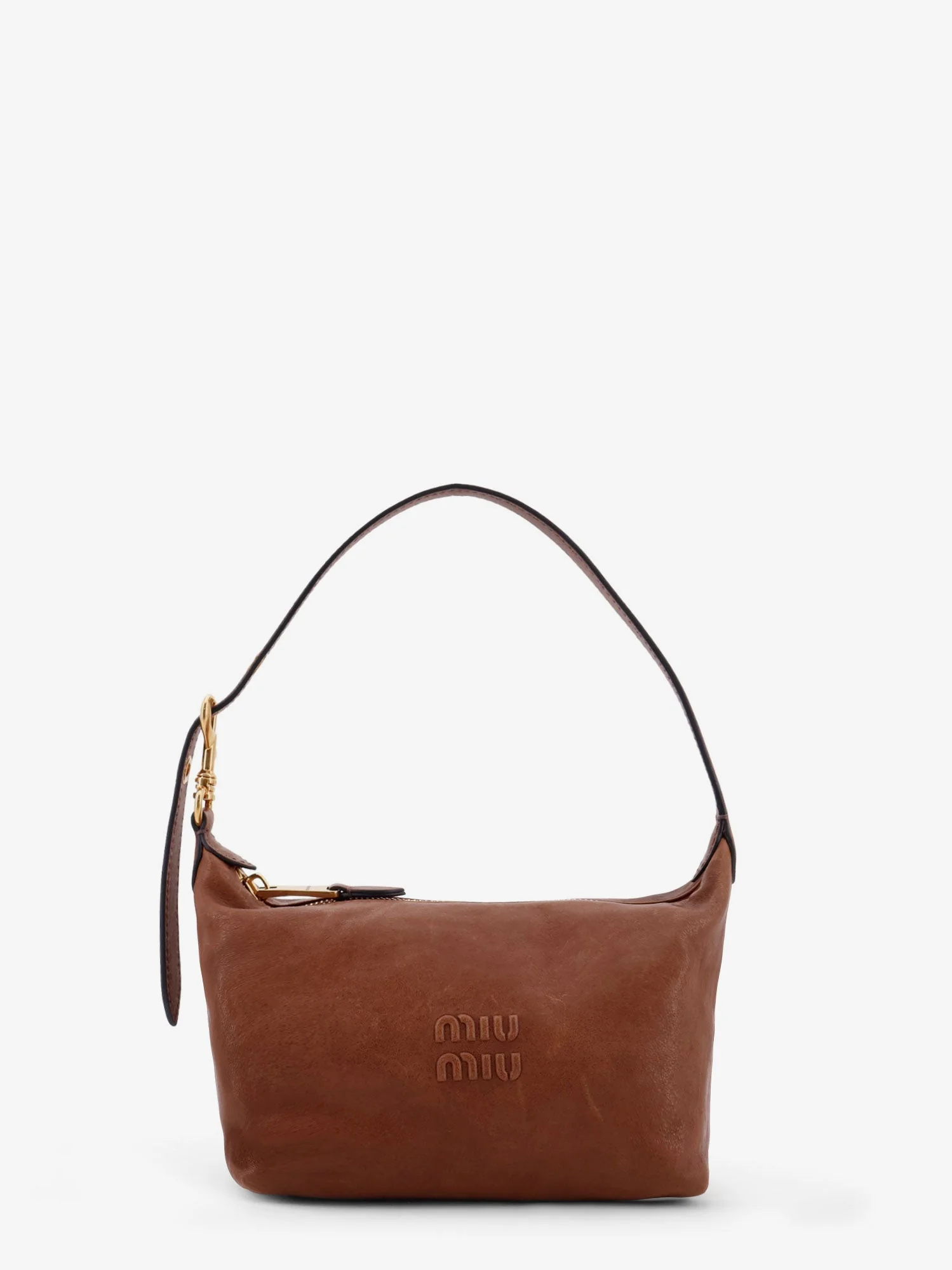Miu Miu Leather Pouch Handbag