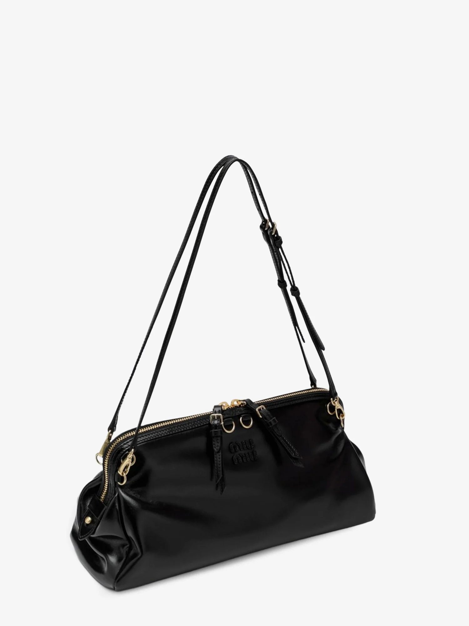Miu Miu Leather Shoulder Bag - Image 3