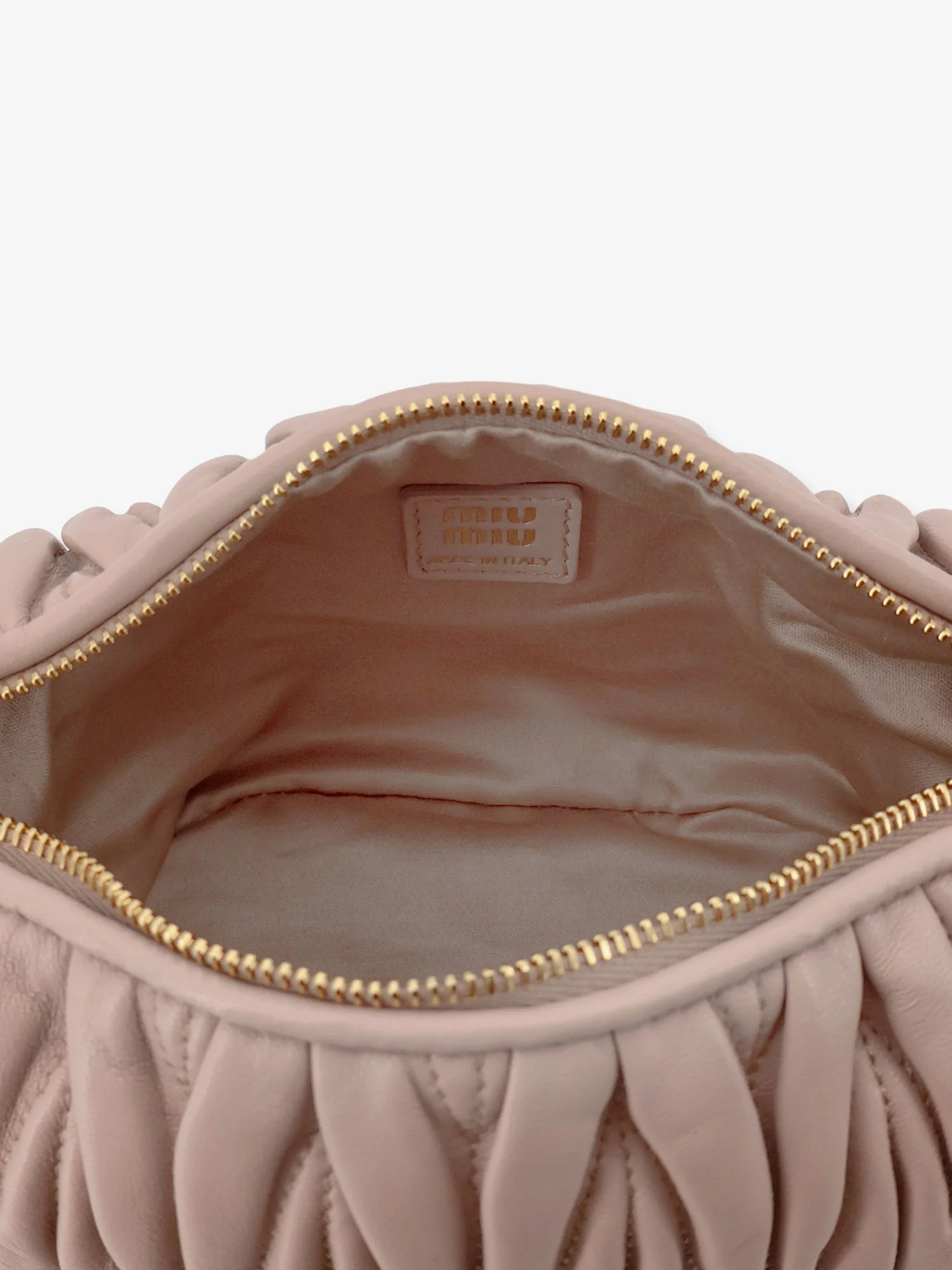 Miu Miu Matelassé Leather Handbag - Image 4