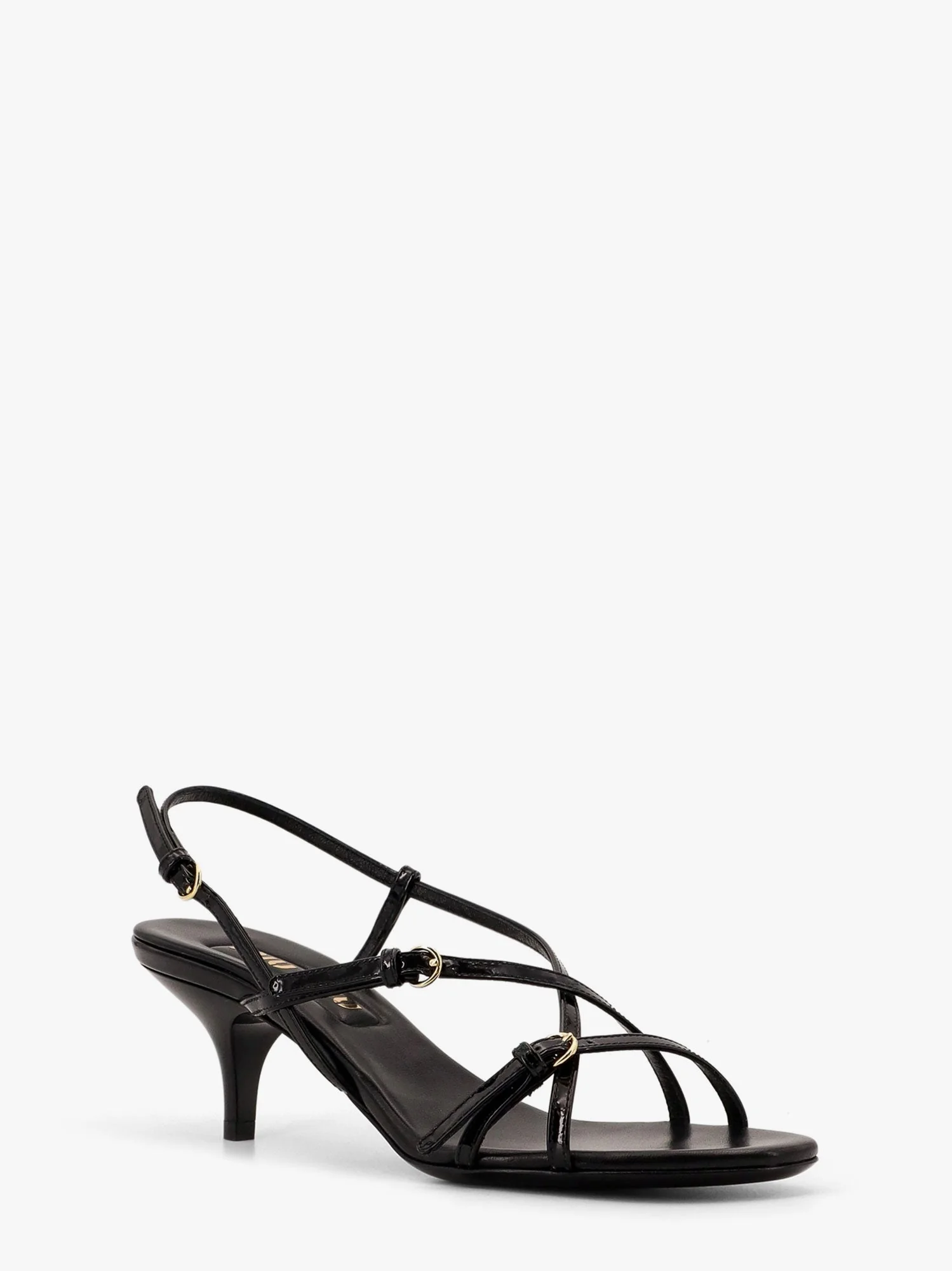 Miu Miu Patent Leather Sandals - Image 2