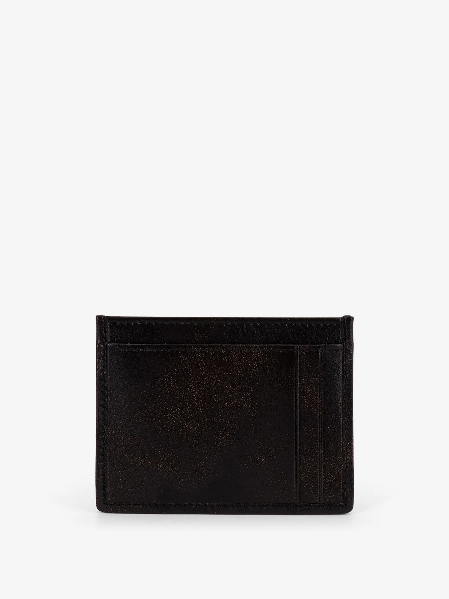 Miu Miu Quilted Leather Card Holder With Metal Lettering Logo - Image 2