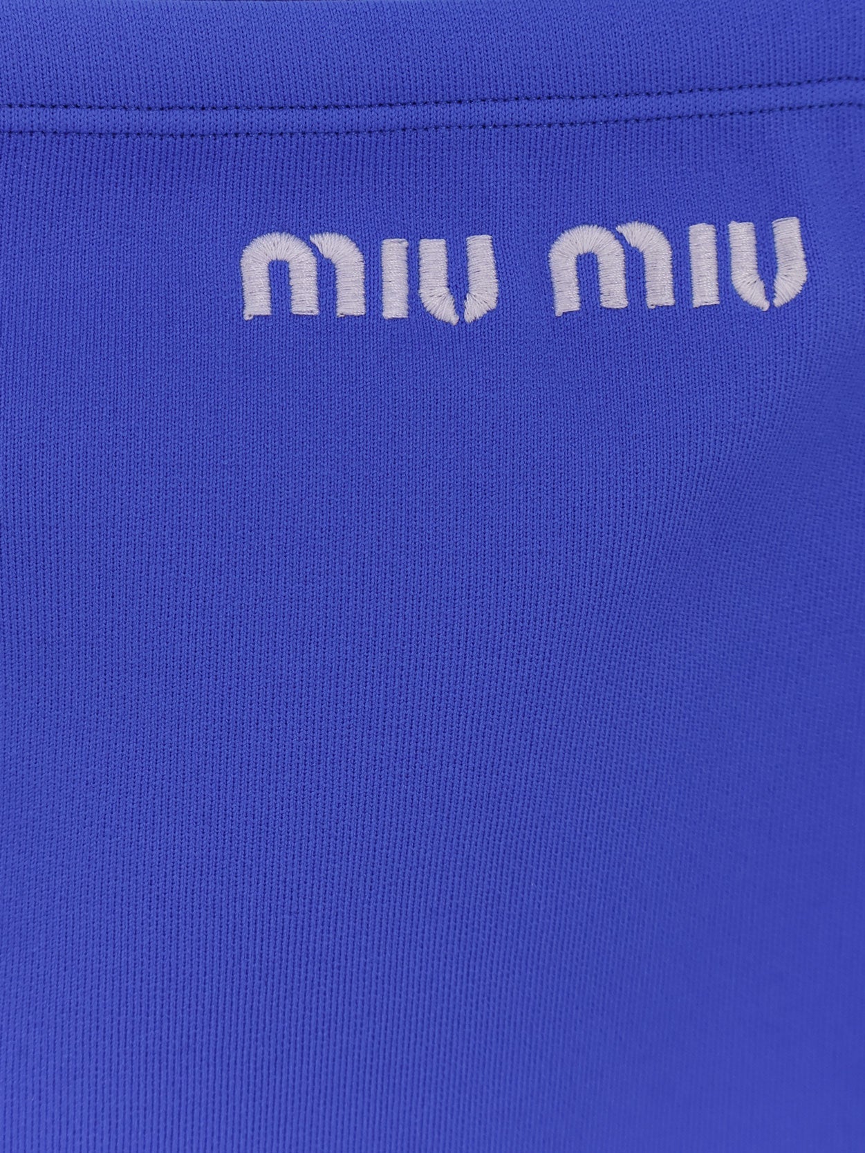 Miu Miu Recycled Material Mini Skirt - Image 5