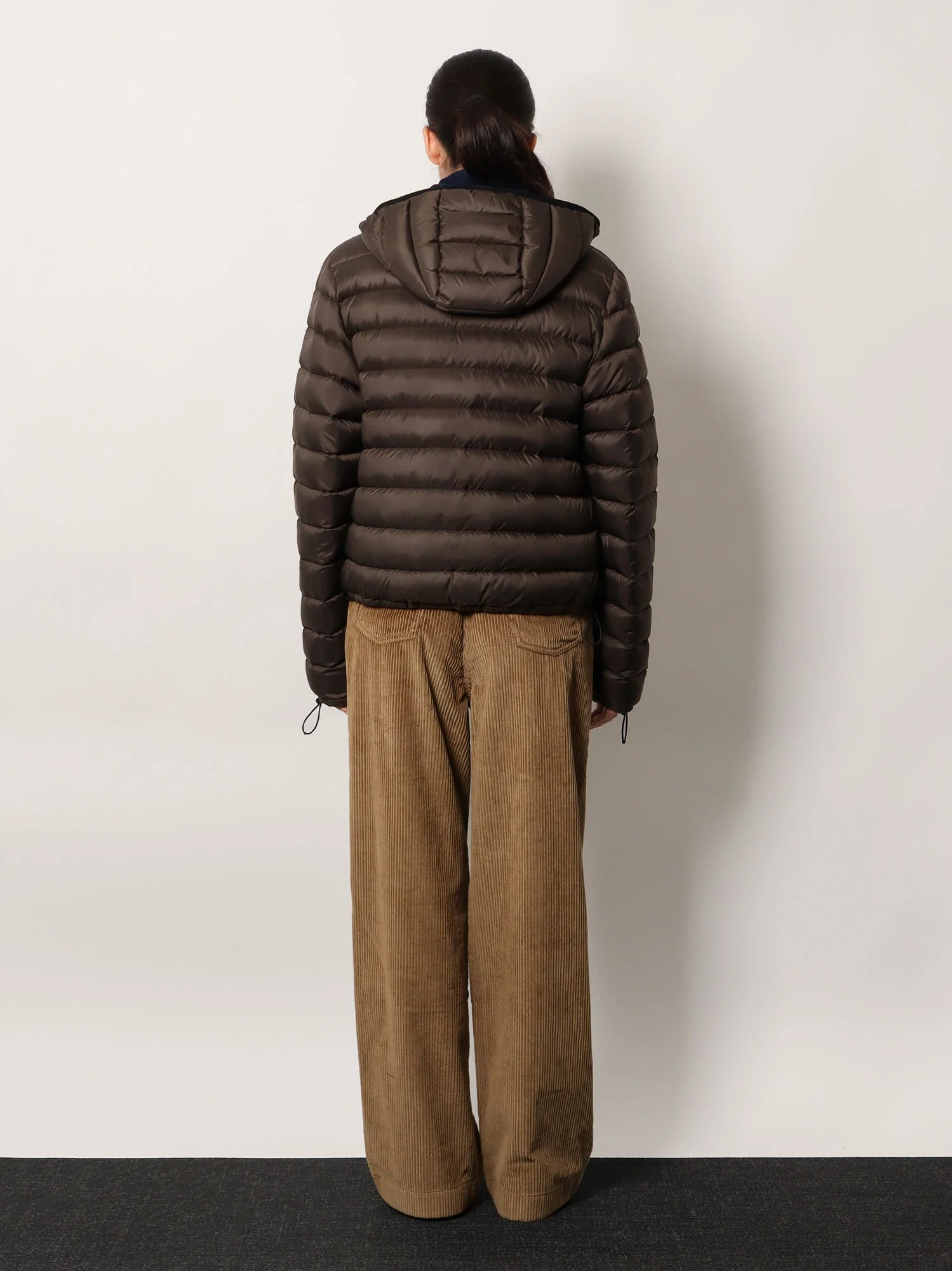 Miu Miu Light Pongé Down Hoodie Jacket - Image 3