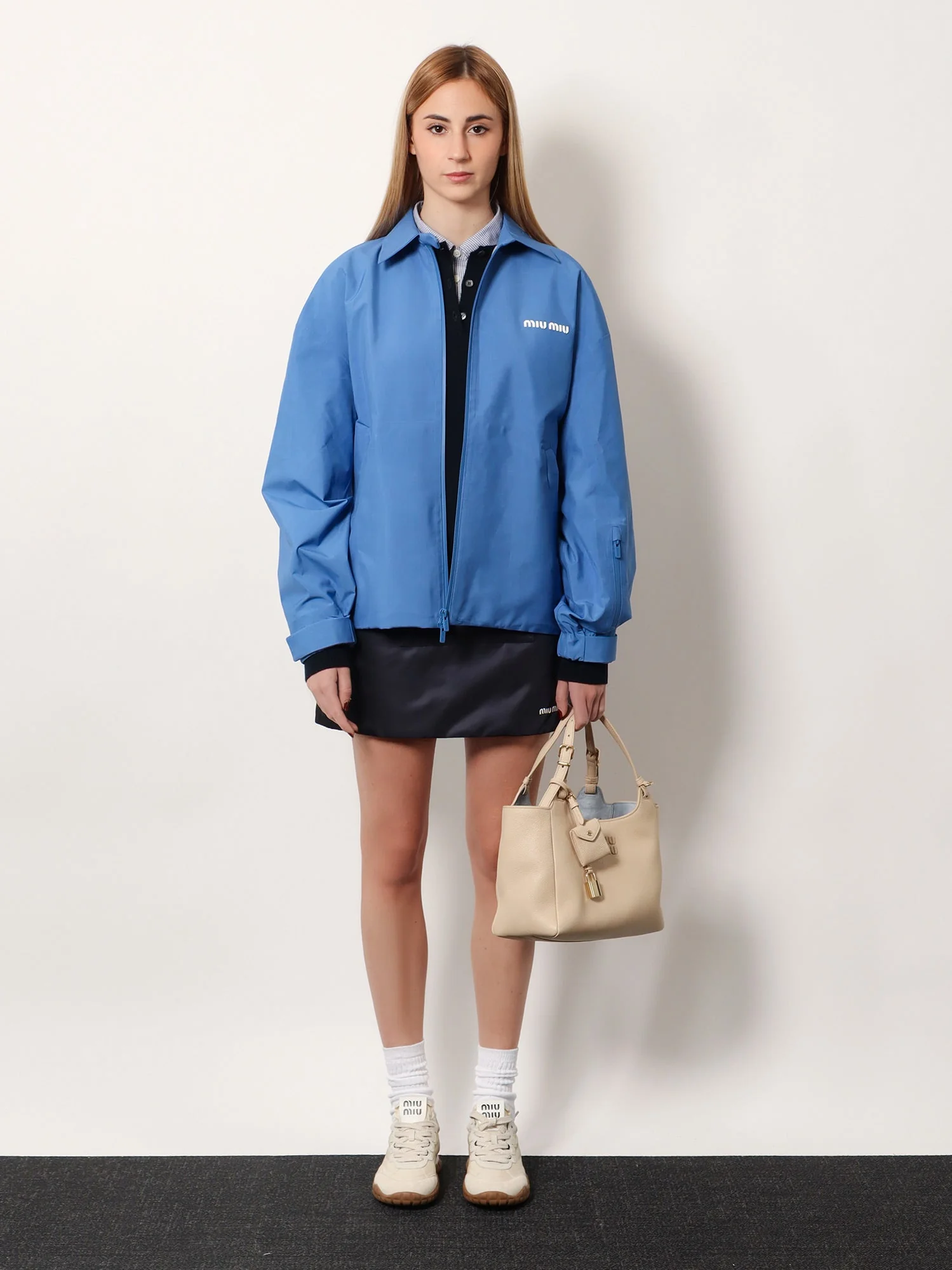 Miu Miu Technical Fabric Jacket - Image 2