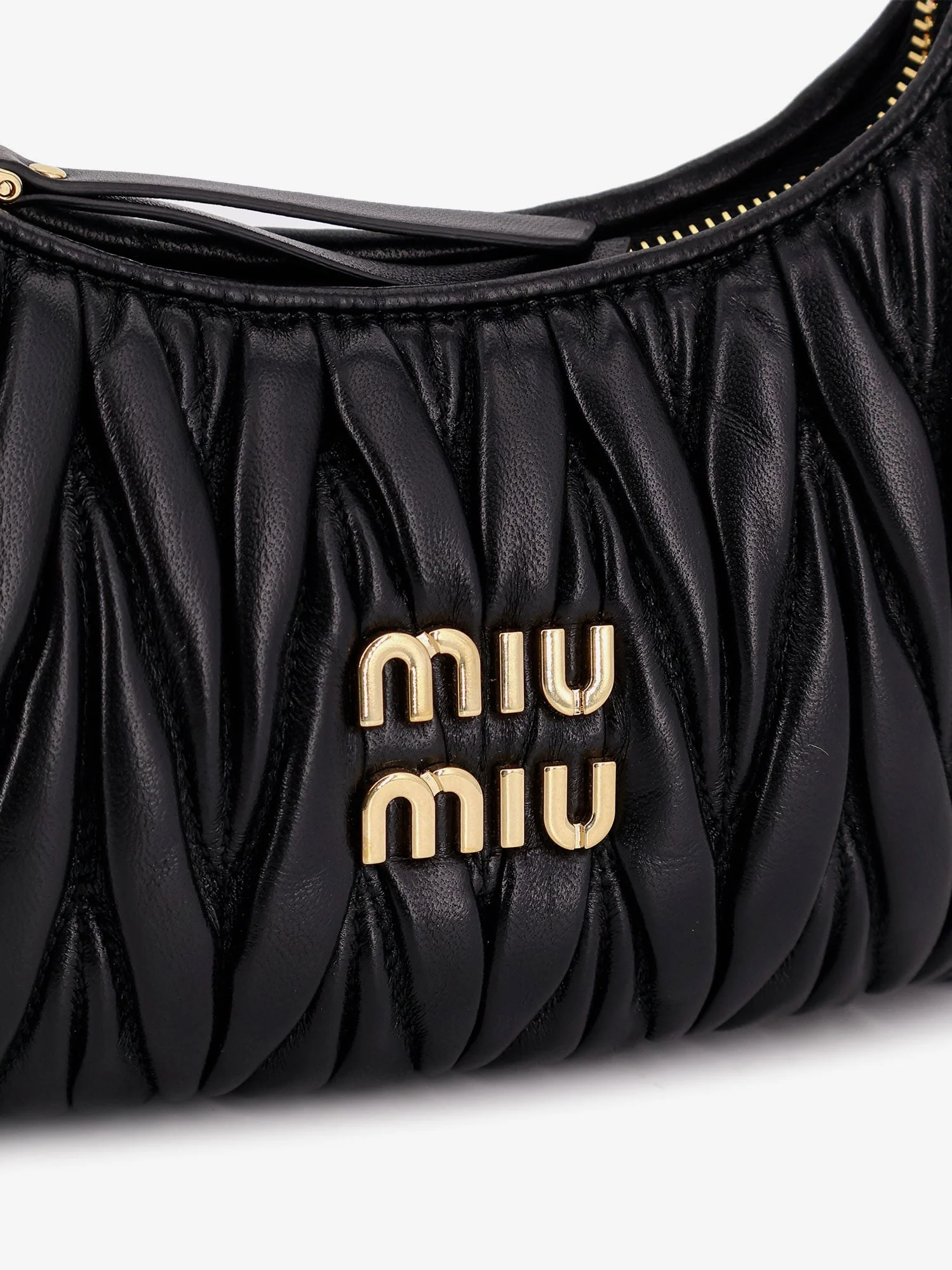 Miu Miu Wander Matelassé Suede Shoulder Bag - Image 19