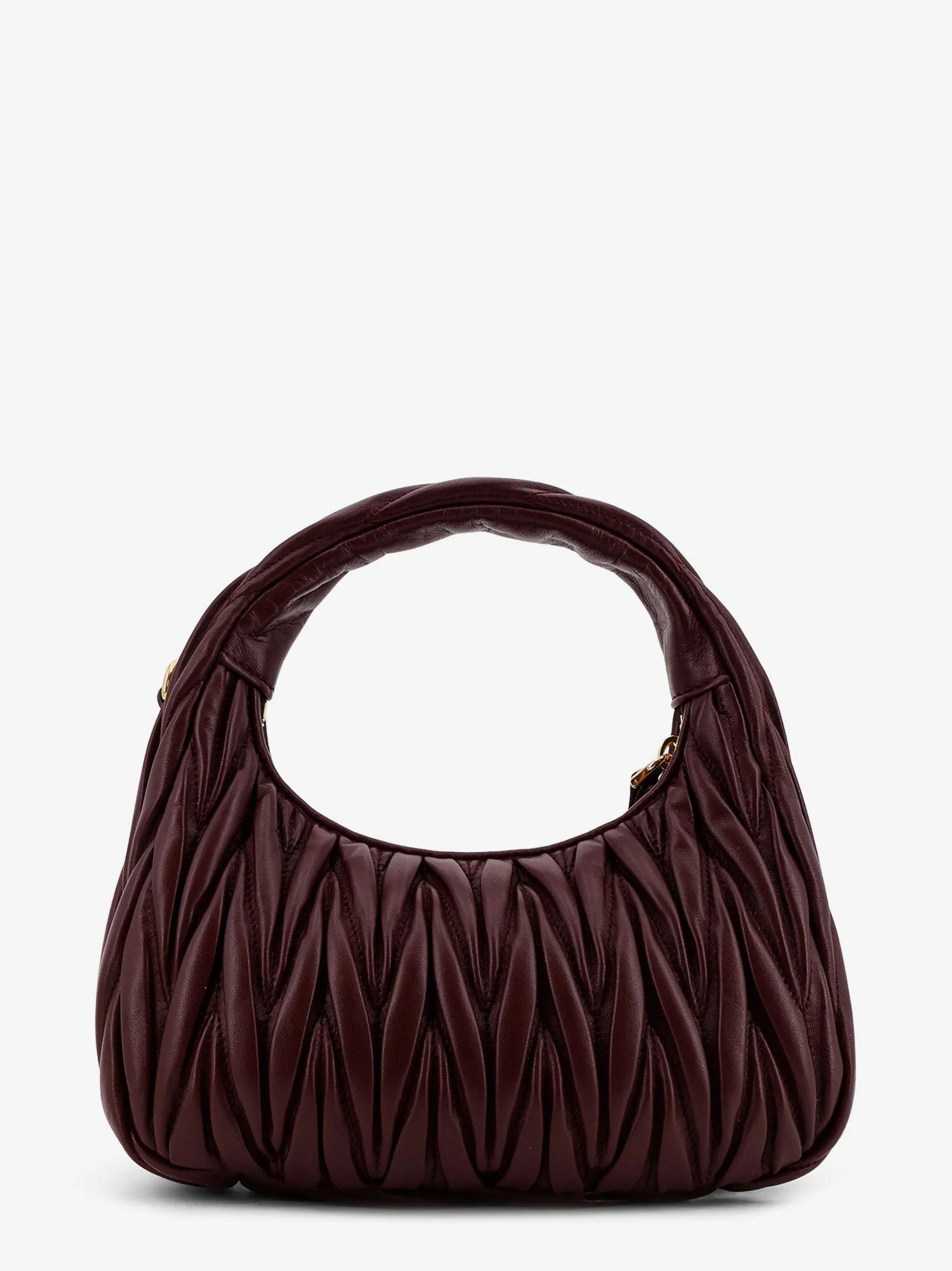 Miu Miu Wander Matelassé Suede Shoulder Bag - Image 7