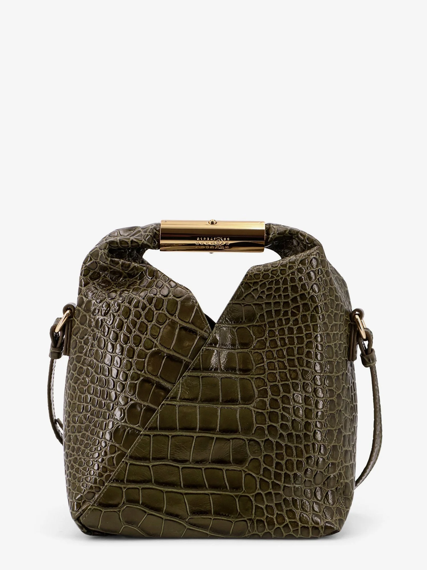 Mm6 Maison Margiela Japanese Leather Shoulder Bag - Image 6