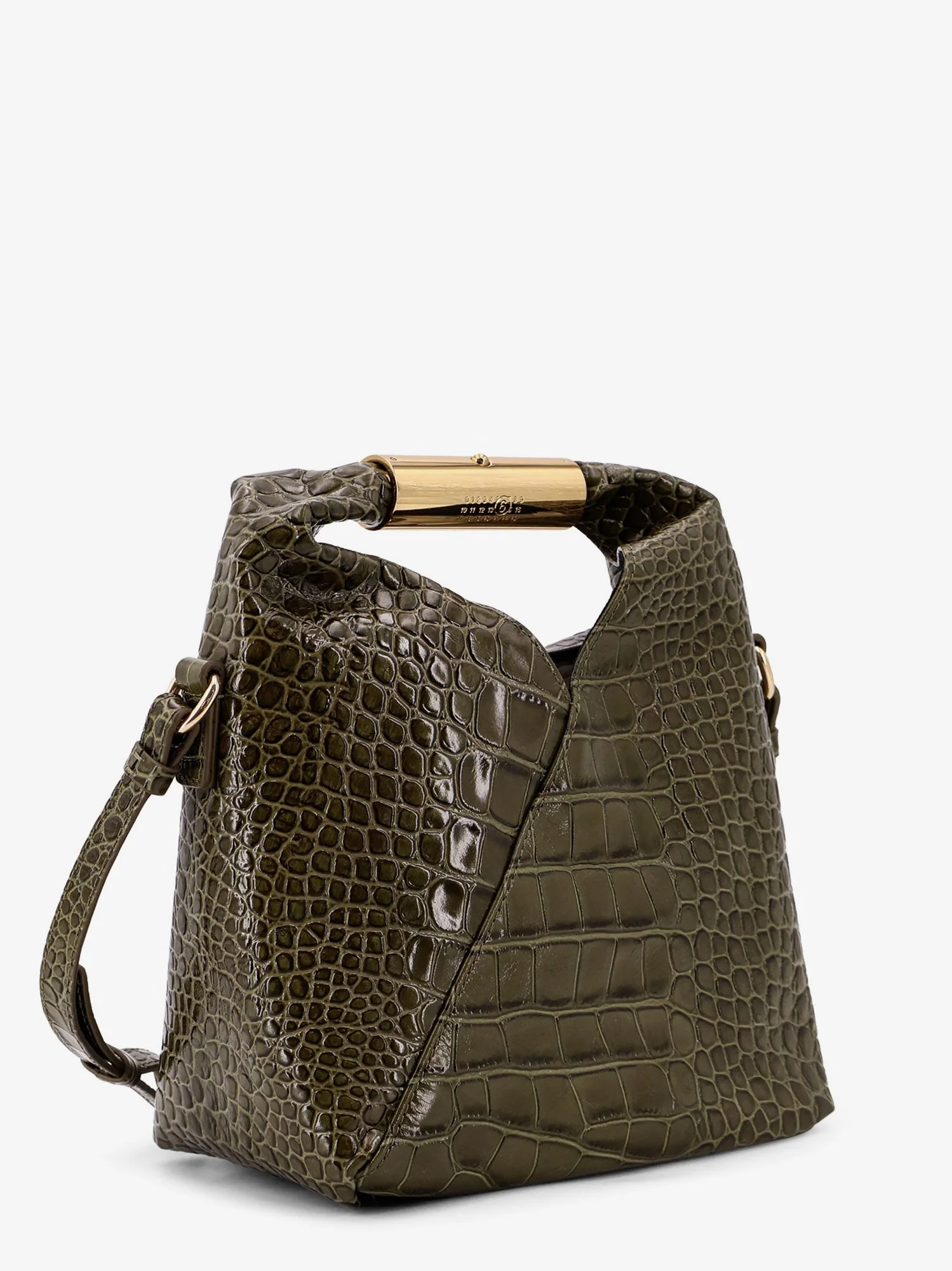 Mm6 Maison Margiela Japanese Leather Shoulder Bag - Image 8