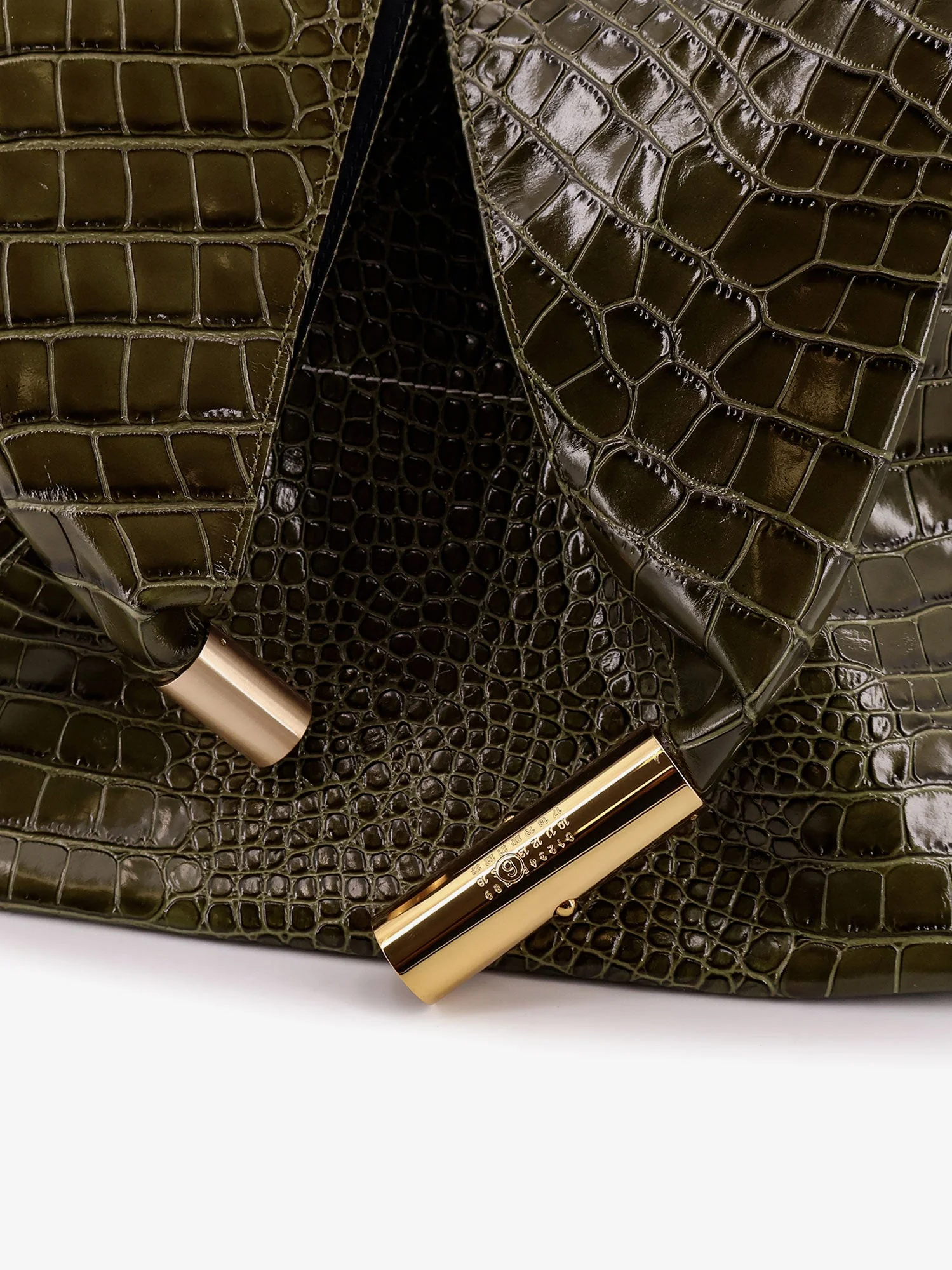 Mm6 Maison Margiela Leather Shoulder Bag - Image 4