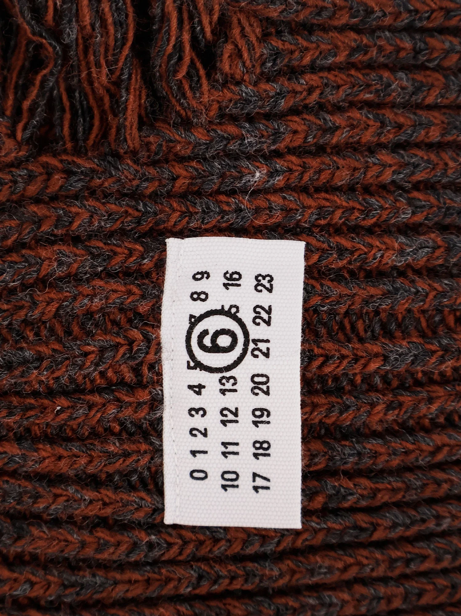 Mm6 Maison Margiela Wool Blend Balaclava With Distressed Effect - Image 3